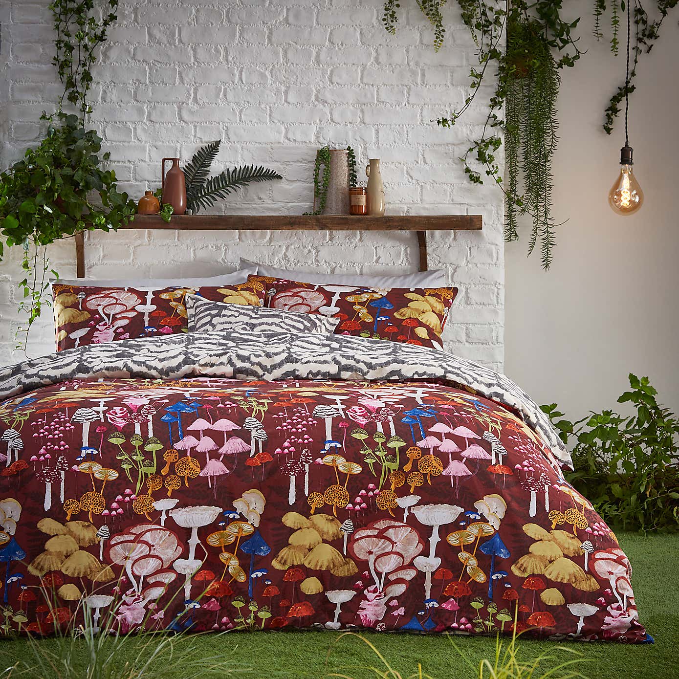furn. Amanita Duvet Cover & Pillowcase Set