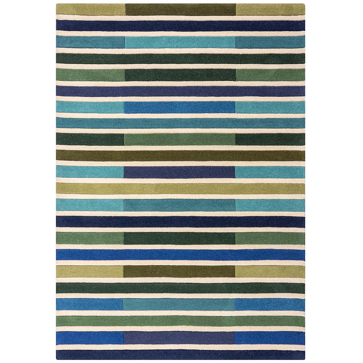 Piano Stripe Wool Rug