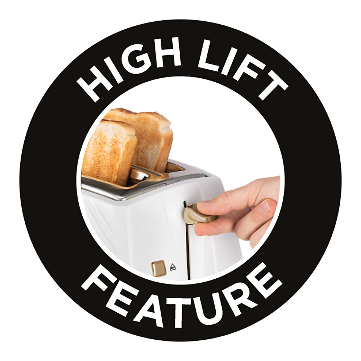 Russell Hobbs Groove 2 Slice Toaster