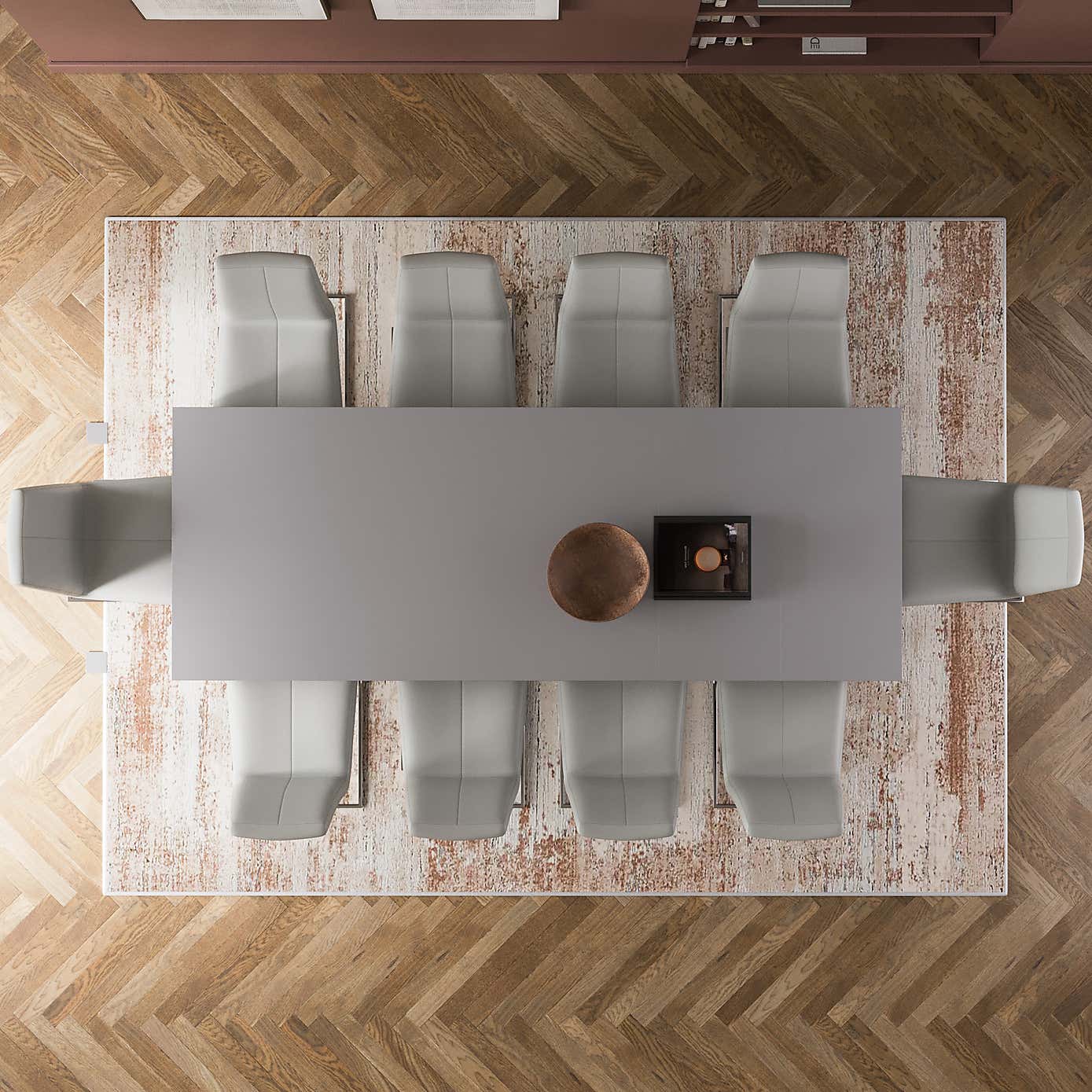 Harlington 8-10 Seater Extendable Dining Table