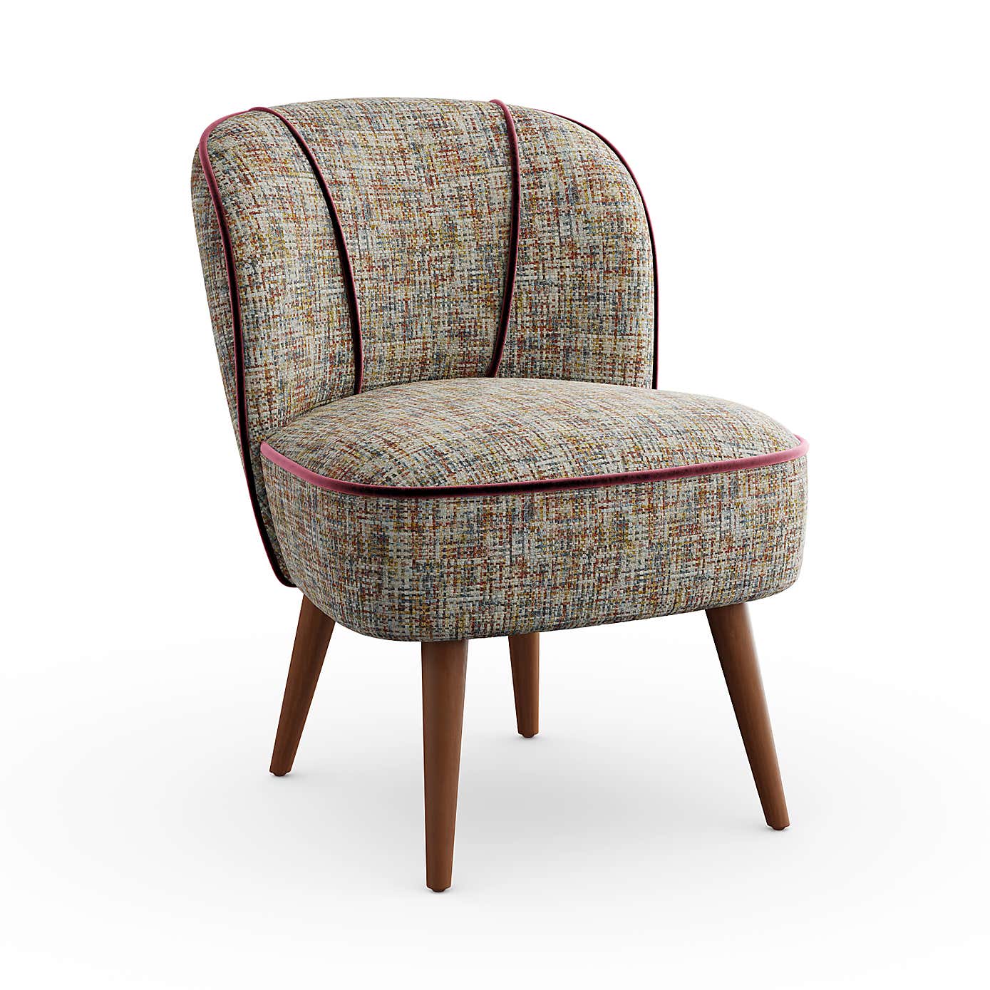 Elsie Multi Chenille Cocktail Chair