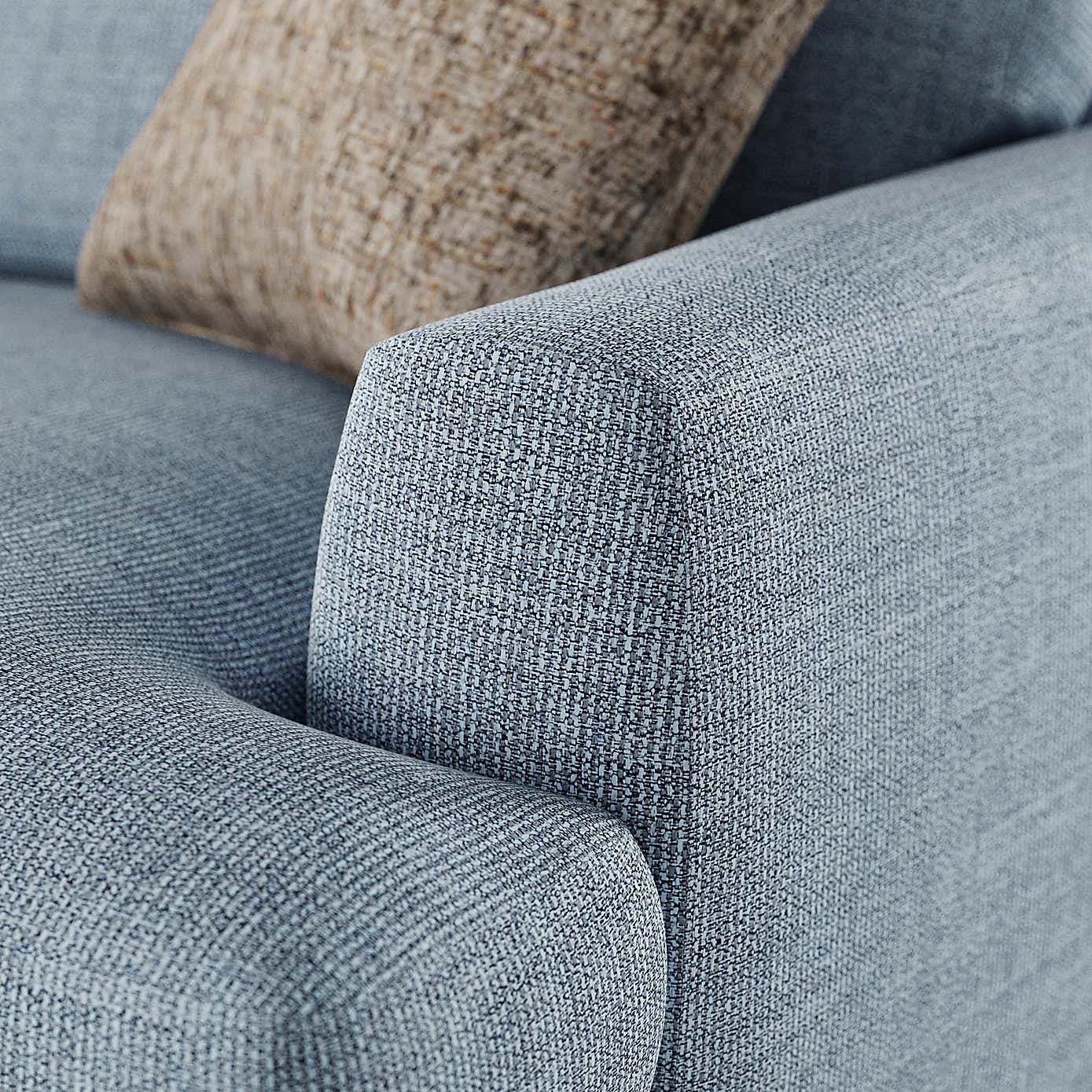 Lawson Chunky Tonal Weave 4 Seater Sofa