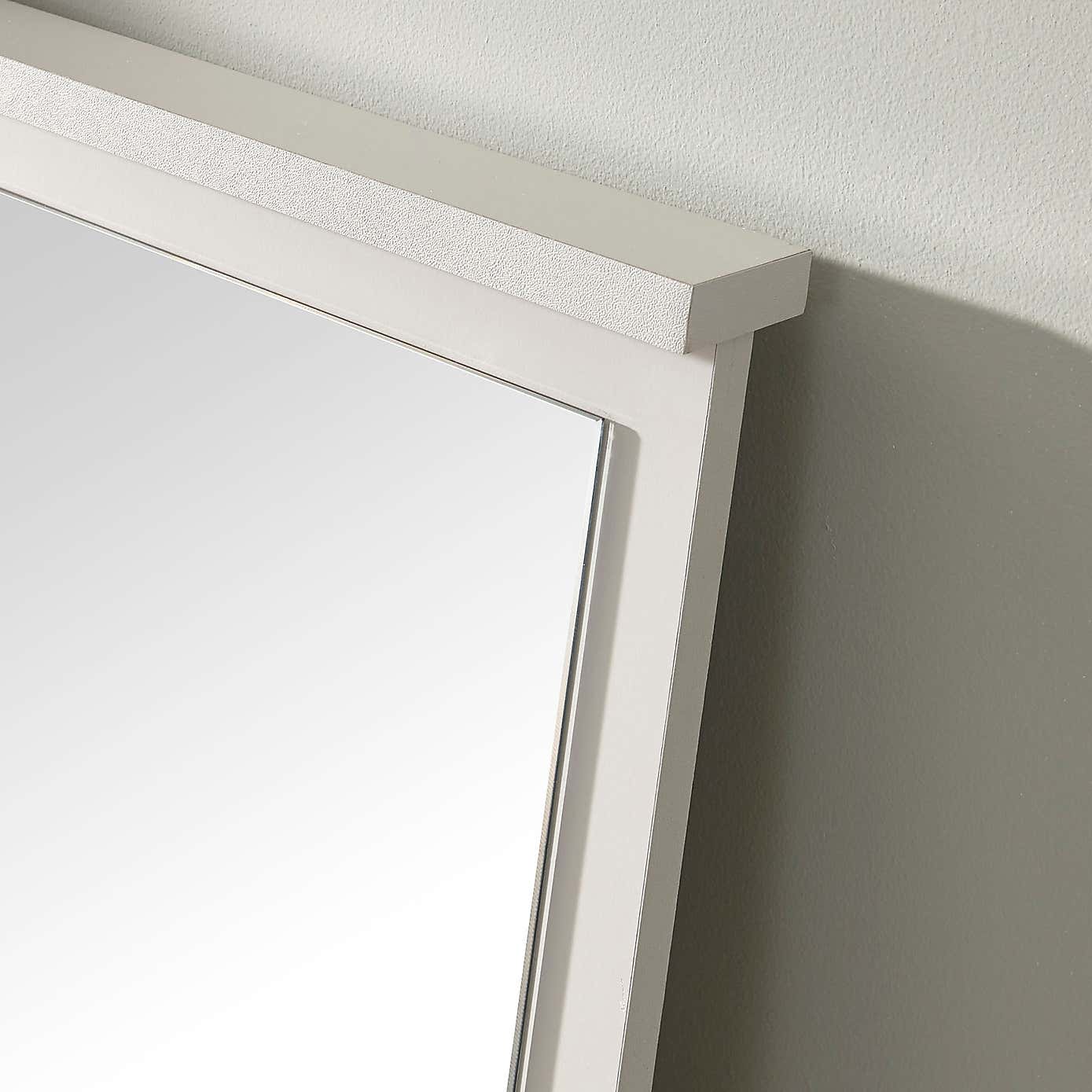 Kendal 2 Drawer Dressing Table Set with Mirror, Grey