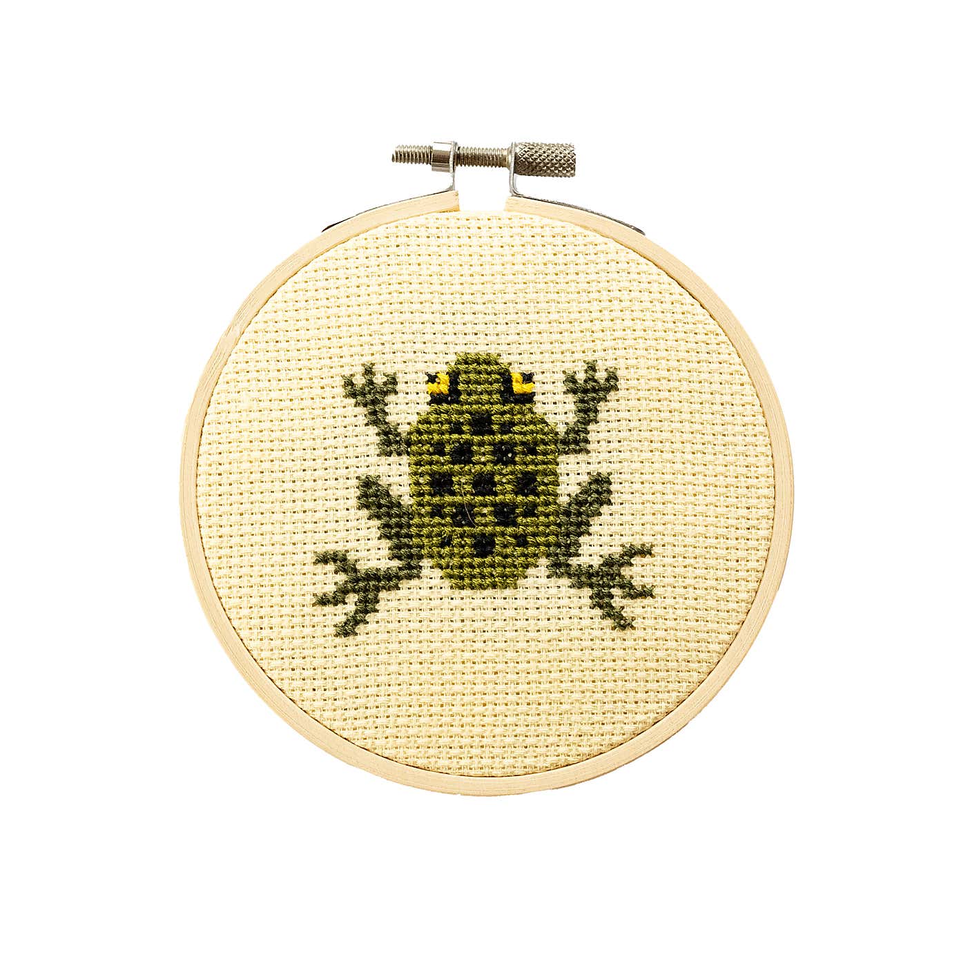 Cotton Clara Frog Cross Stitch Kit