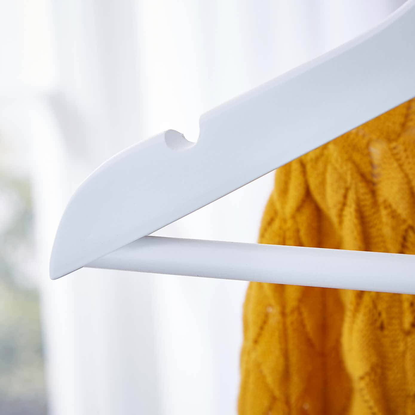 Pack of 6 Kids Wooden Hangers