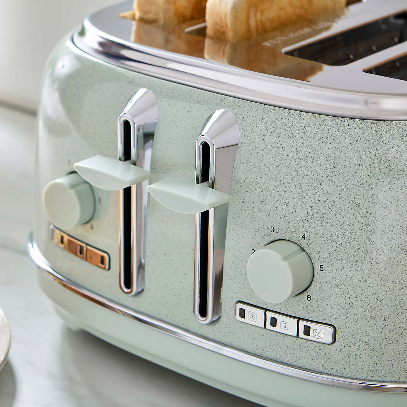 Amalfi 4 Slice Toaster Sage