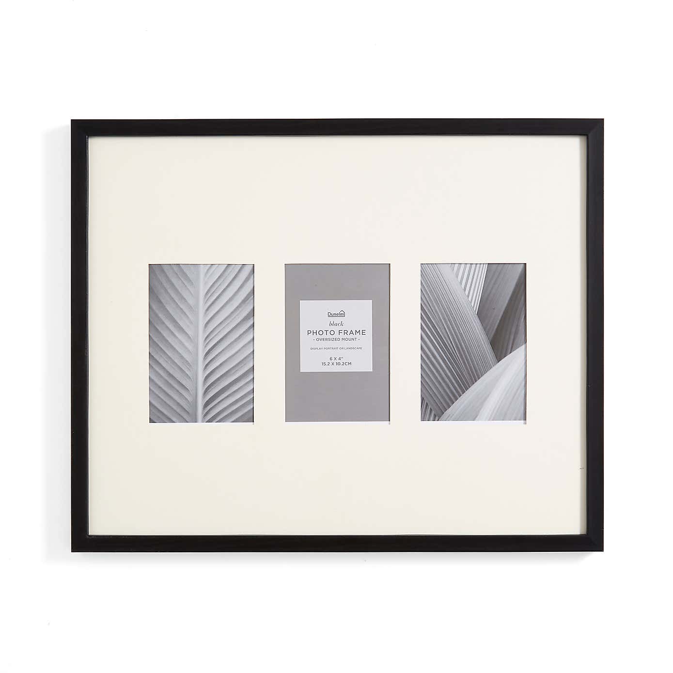 Oversized Mount Triple Multi Photo Frame