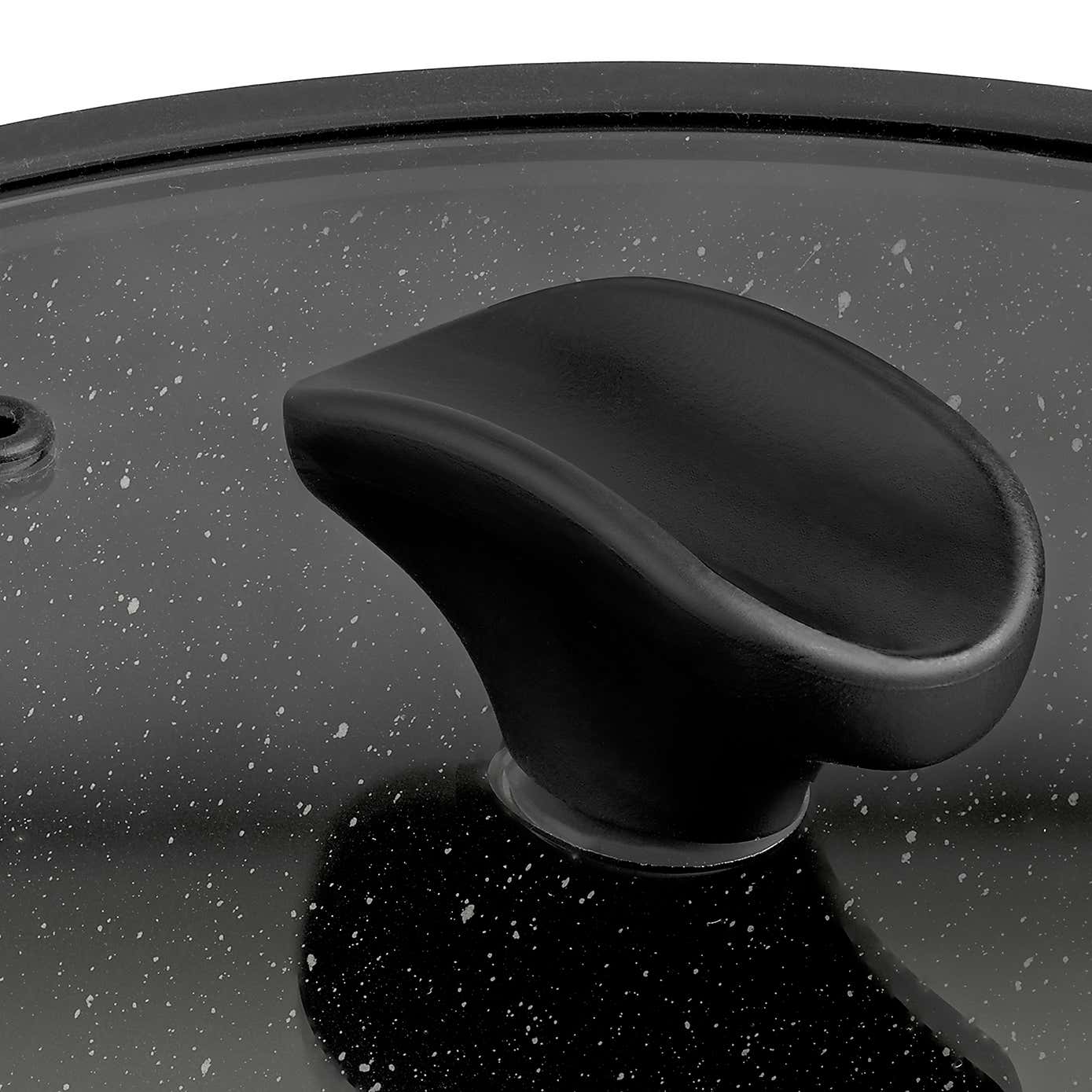 Dunelm Non-Stick Recycled Aluminium Saucepan, 20cm