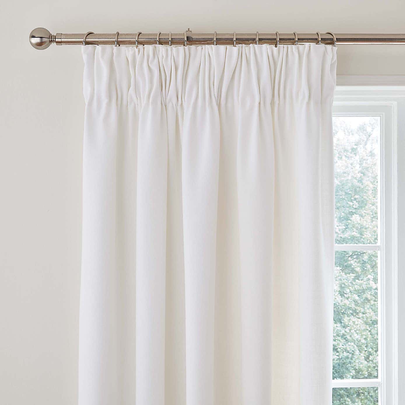 Vermont Pencil Pleat Curtains