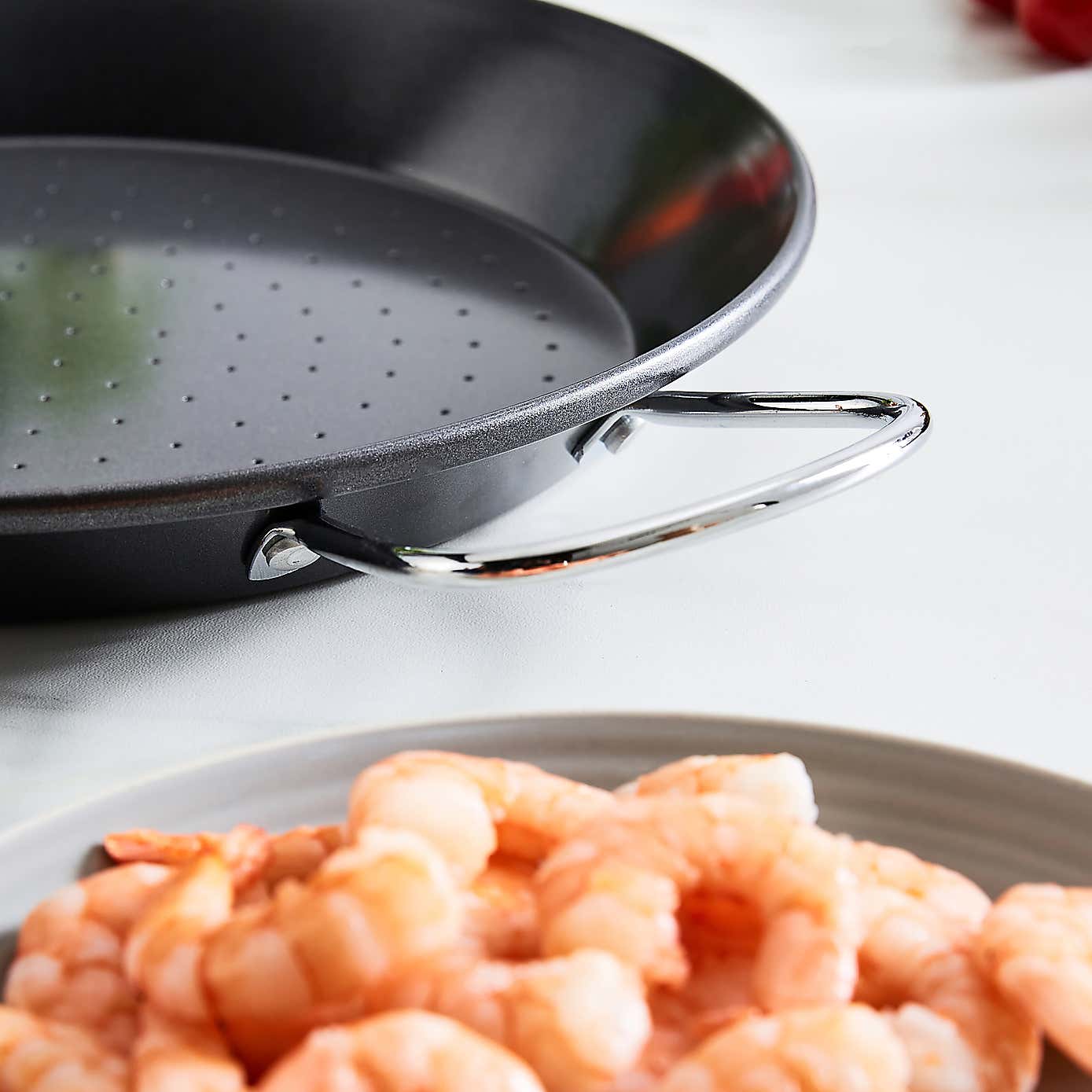 Carbon Steel Paella Pan, 28cm
