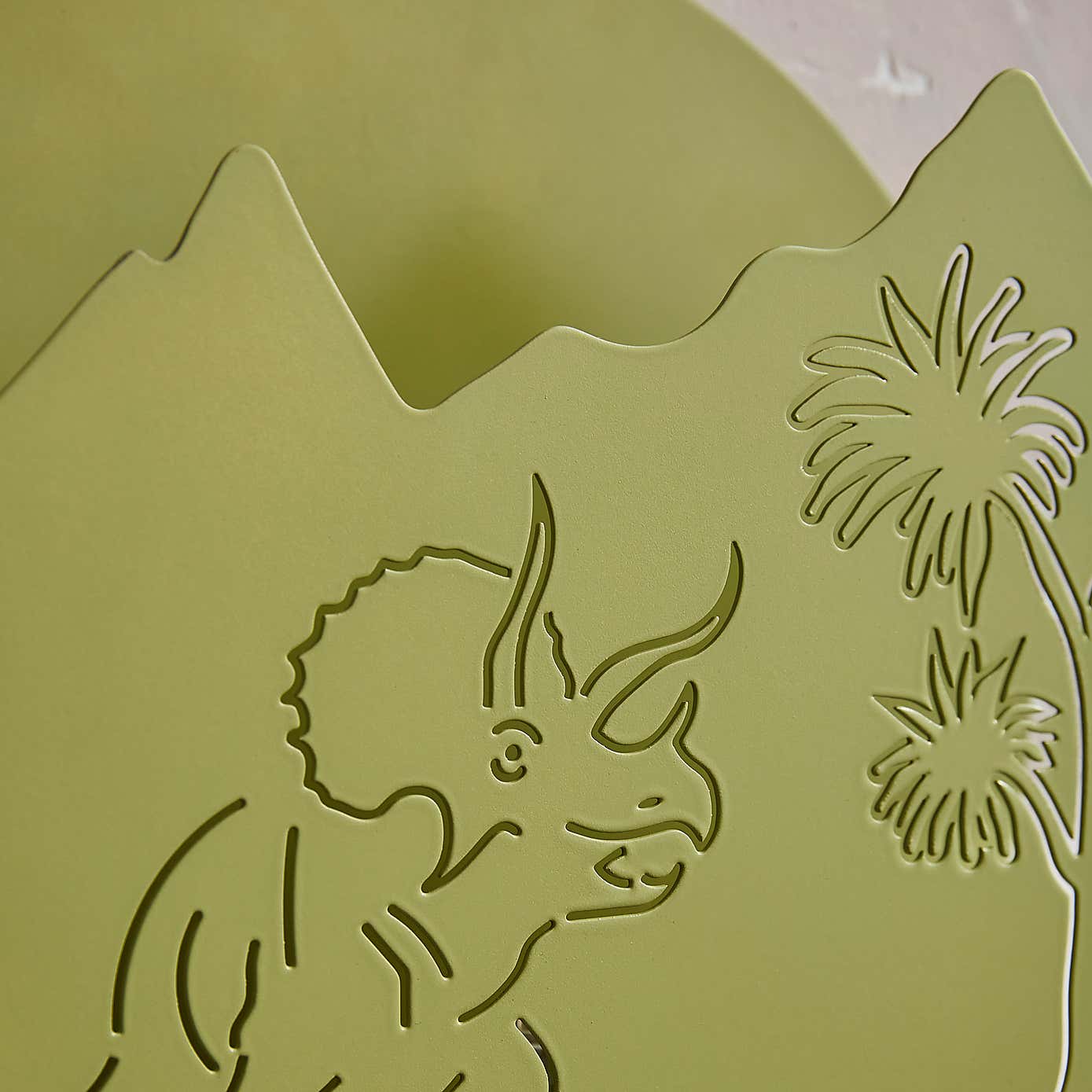 Dinosaur Metal Wall Light