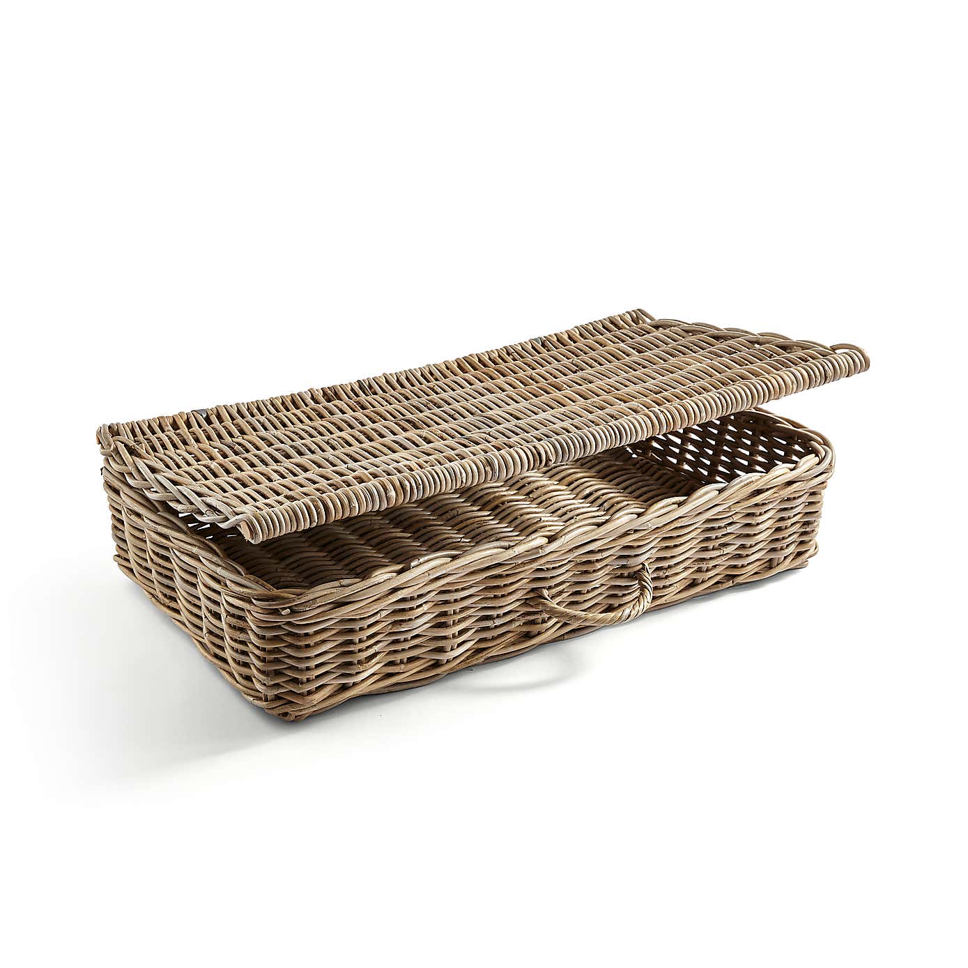 Churchgate Rattan Underbed Storage Basket