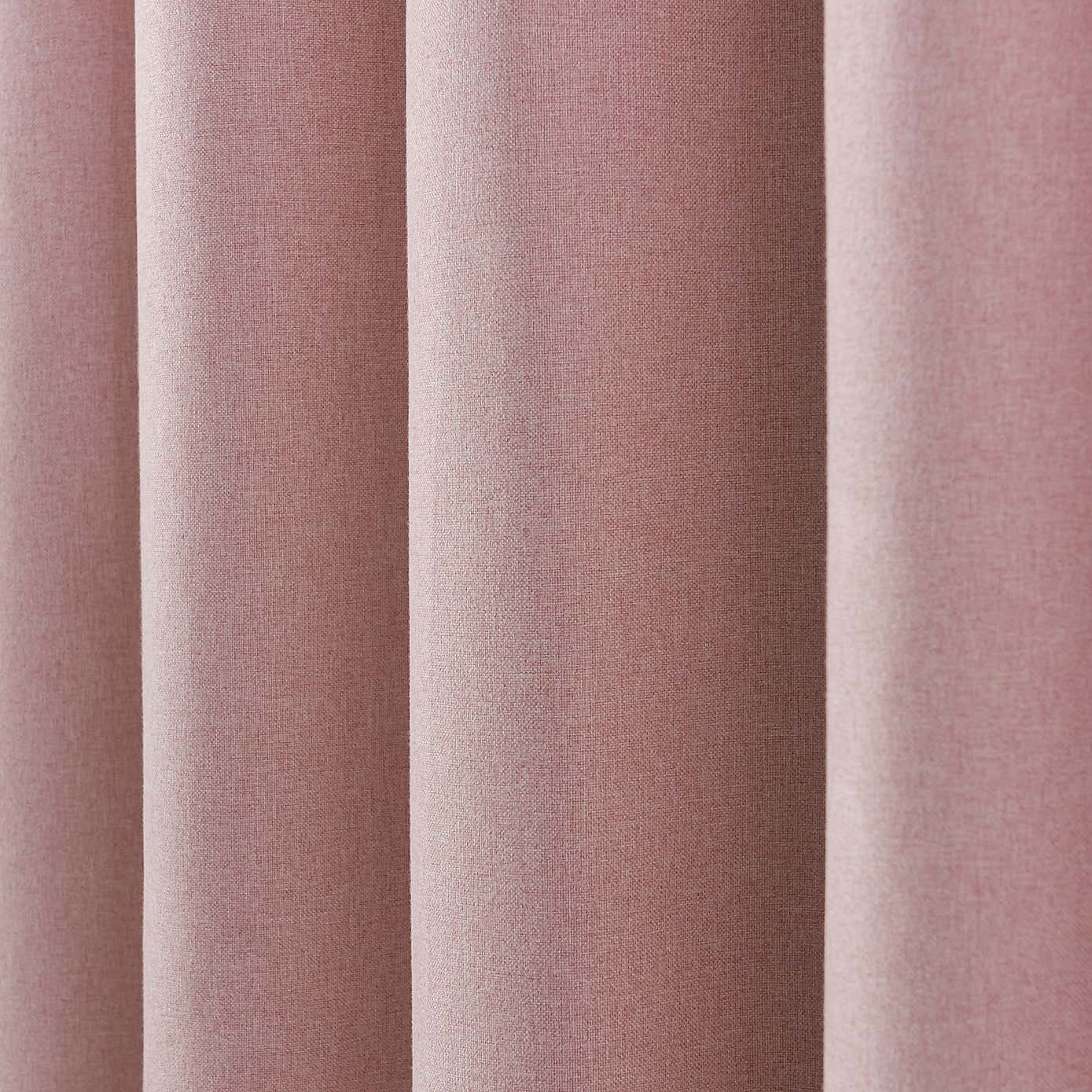 Luna Brushed Ultra Blackout Eyelet Curtains