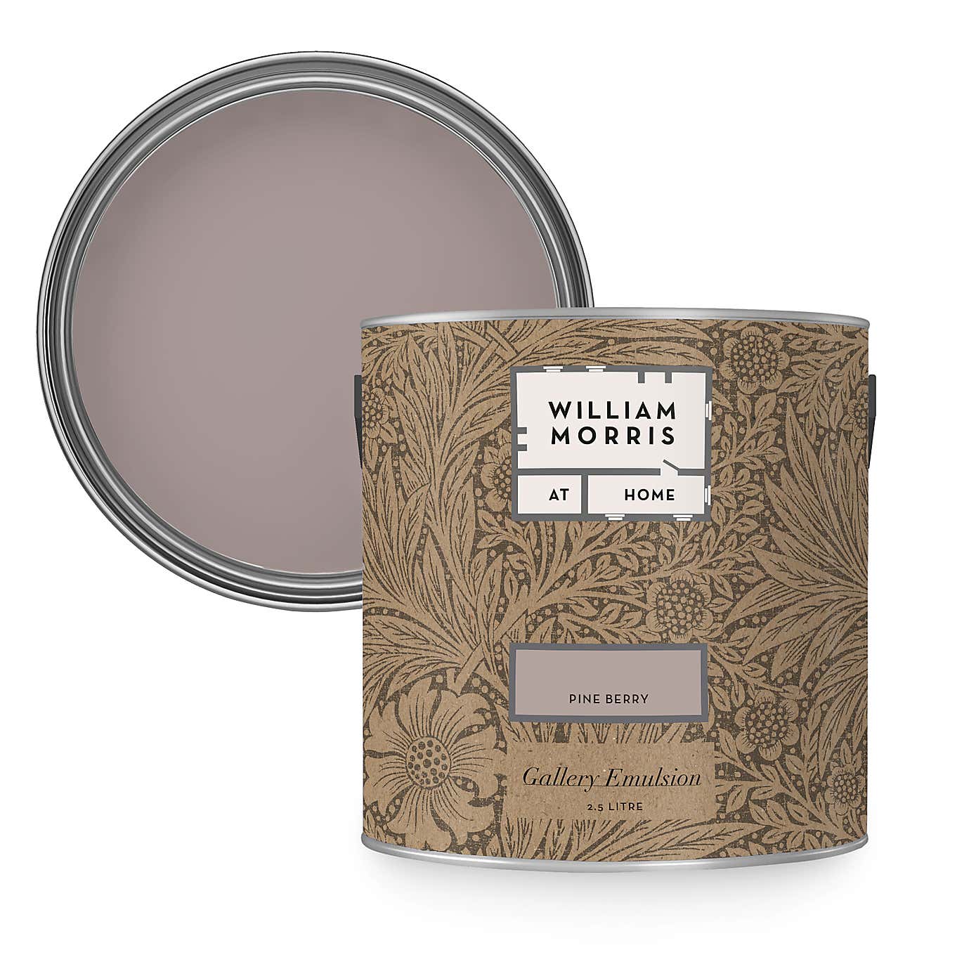 William Morris At Home Pineberry Gallery Emulsion Paint