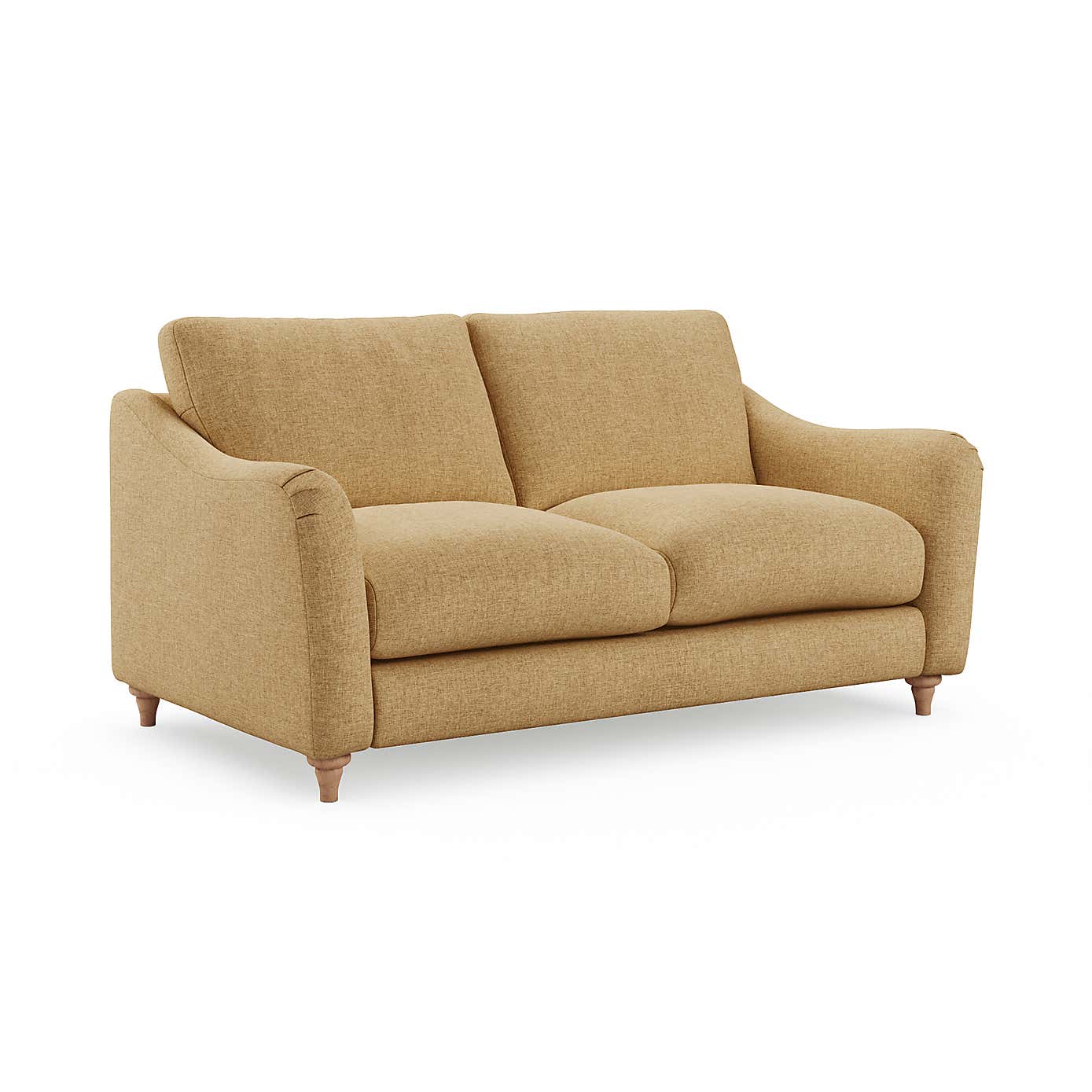 Hattie Slub Faux Linen 2 Seater Sofa
