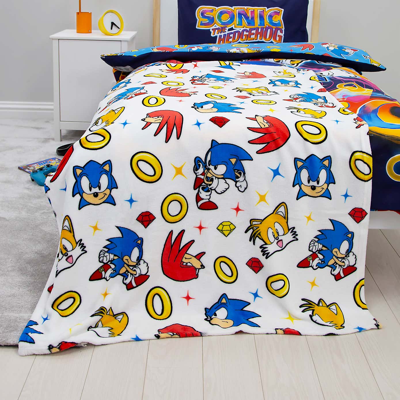 Sonic Liquid Rot Fleece Blanket