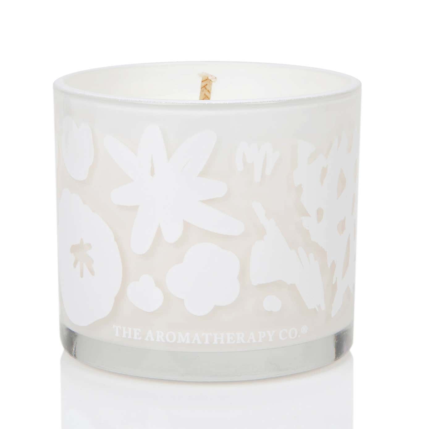 The Aromatherapy Co FLWR Rose Dewberry Candle 100g