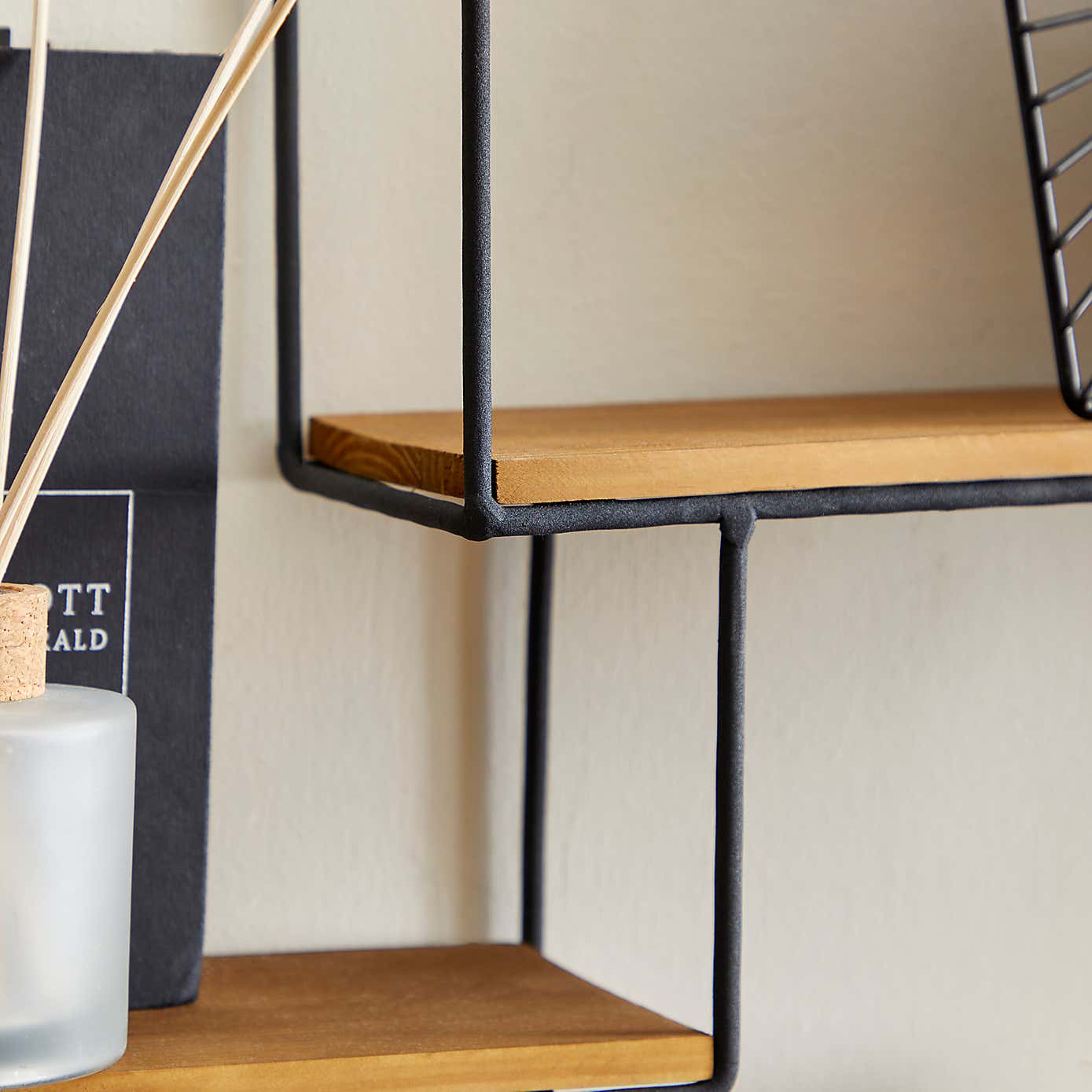 Industrial Extra Large Circle Shelf