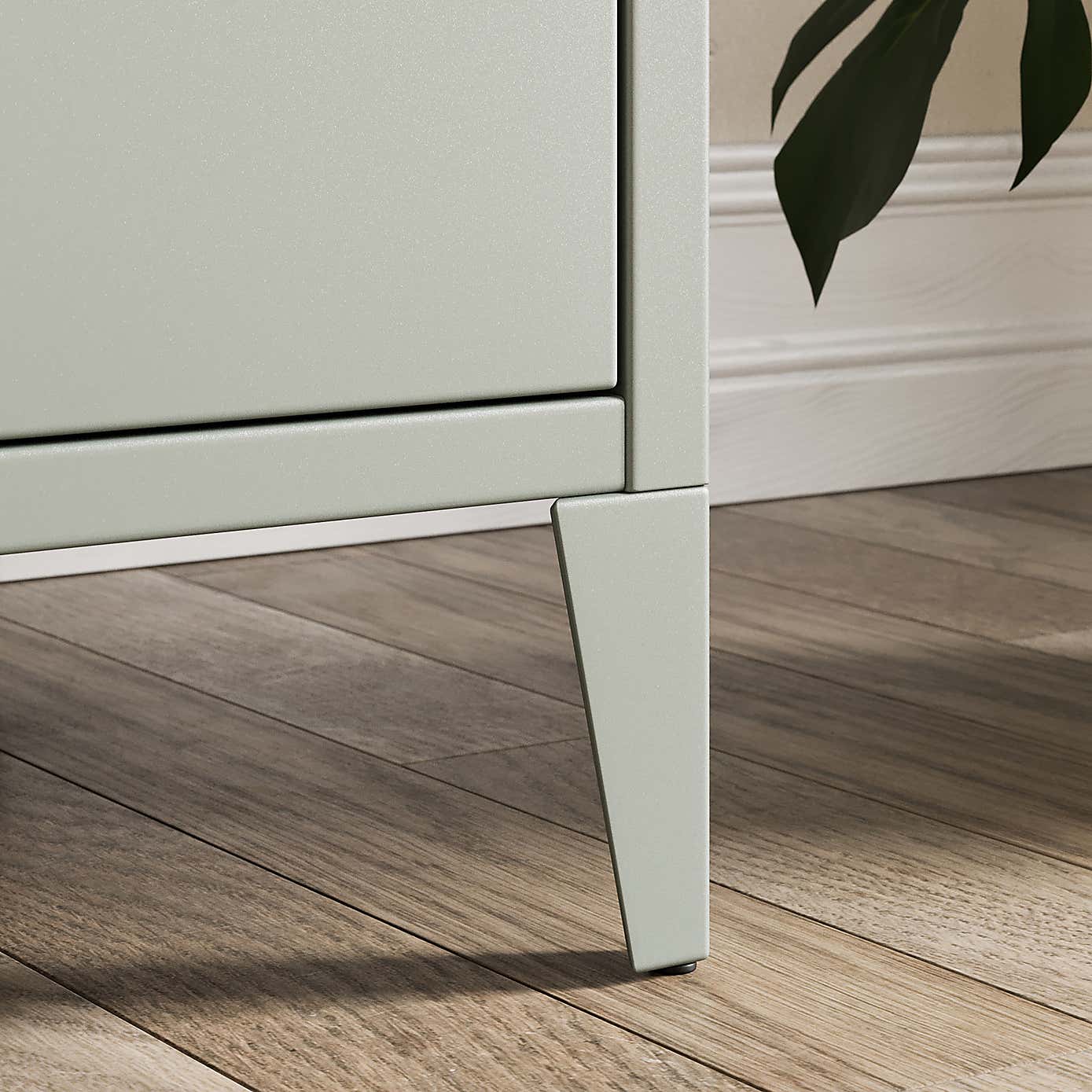 Helga Metal Bedside Table