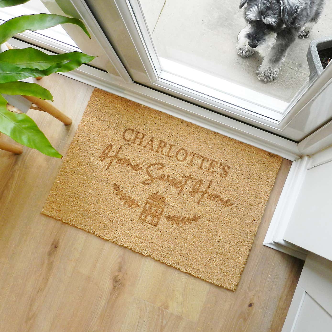 Personalised Rectangle Home Sweet Home Doormat