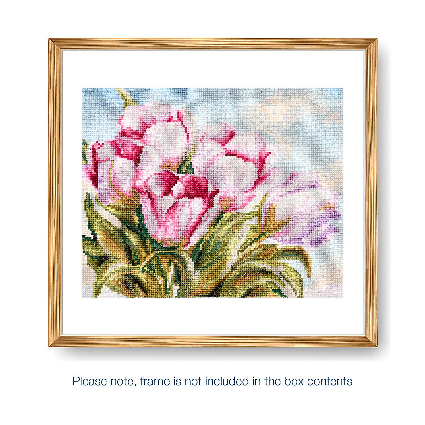 Cross Stitch Large Tulips