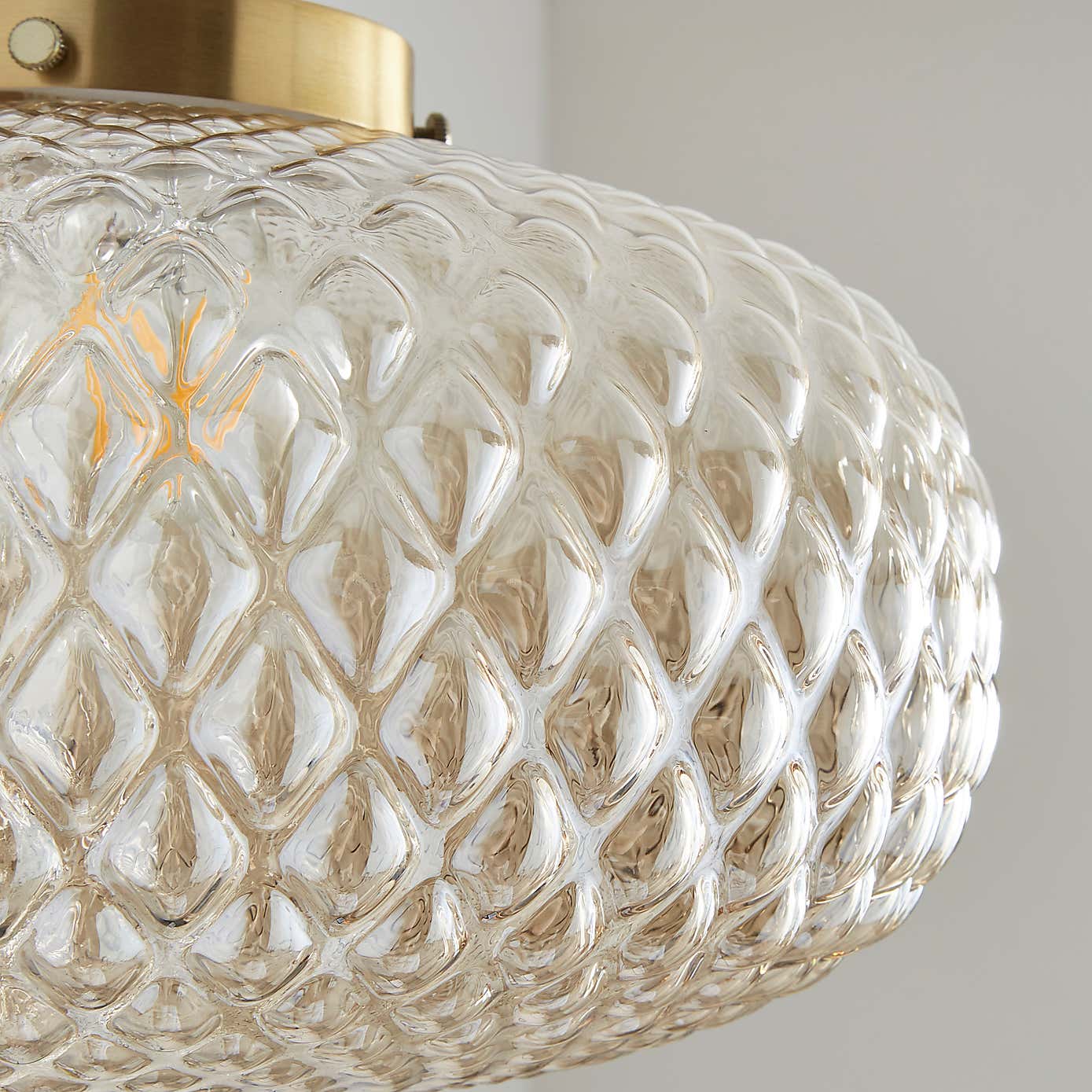 Silas Embossed Easy Fit Pendant Shade