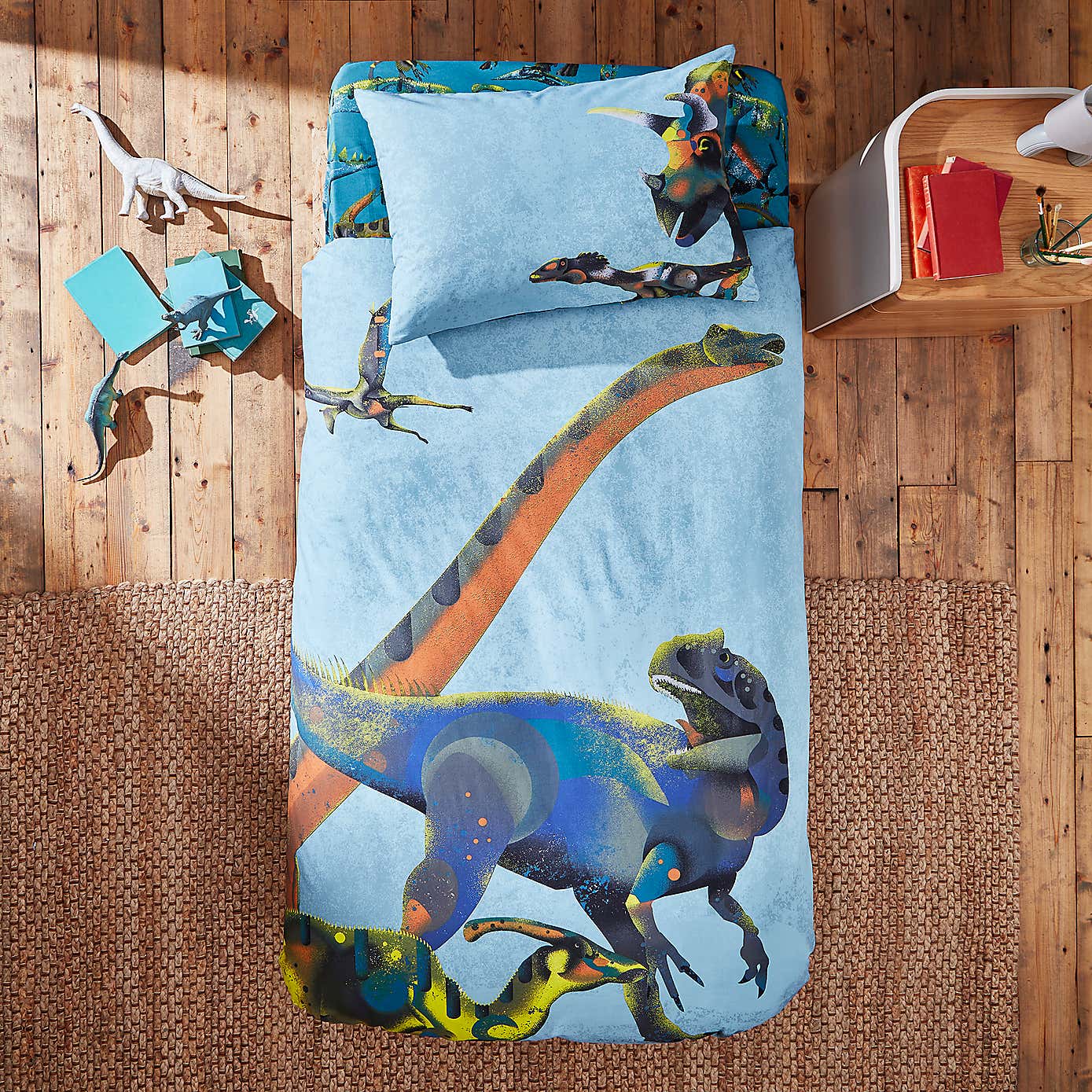 Age of Dinosaurs Duvet Cover and Pillowcase Set