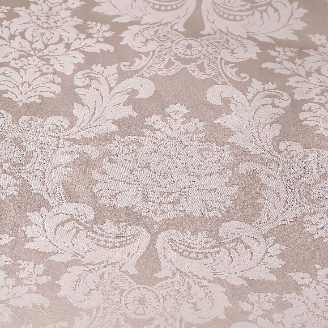 Catherine Lansfield Damask Jacquard Duvet Cover and Pillowcase Set