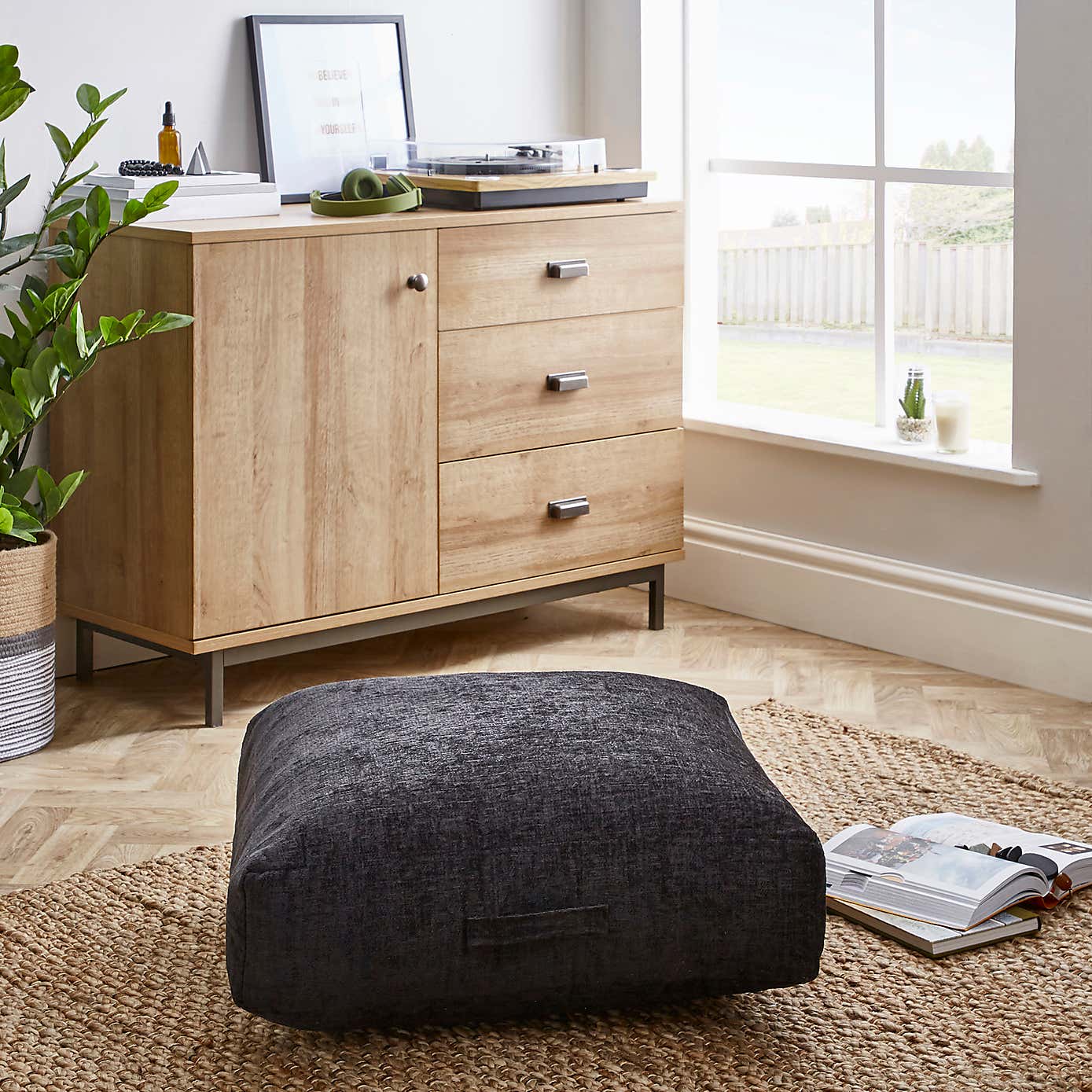 Heavy Chenille Floor Cushion
