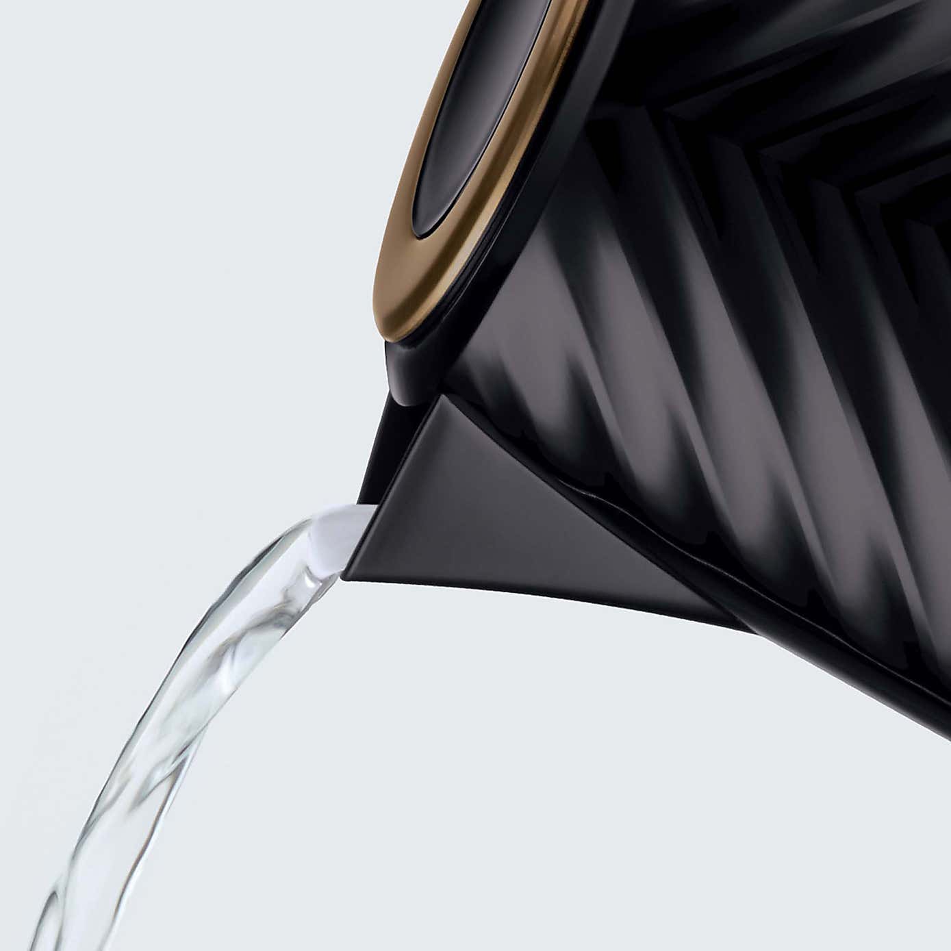 Russell Hobbs Groove Black Kettle