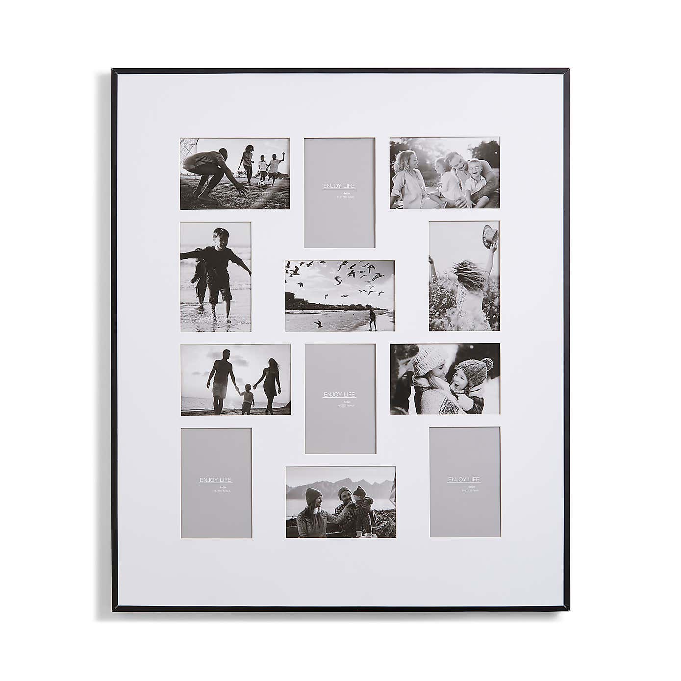 Skinny Metal Multi Photo Frame
