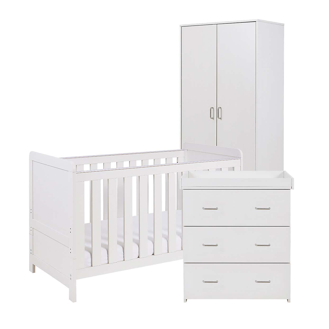 Babymore Caro 3 Piece Nursery Furniture Set