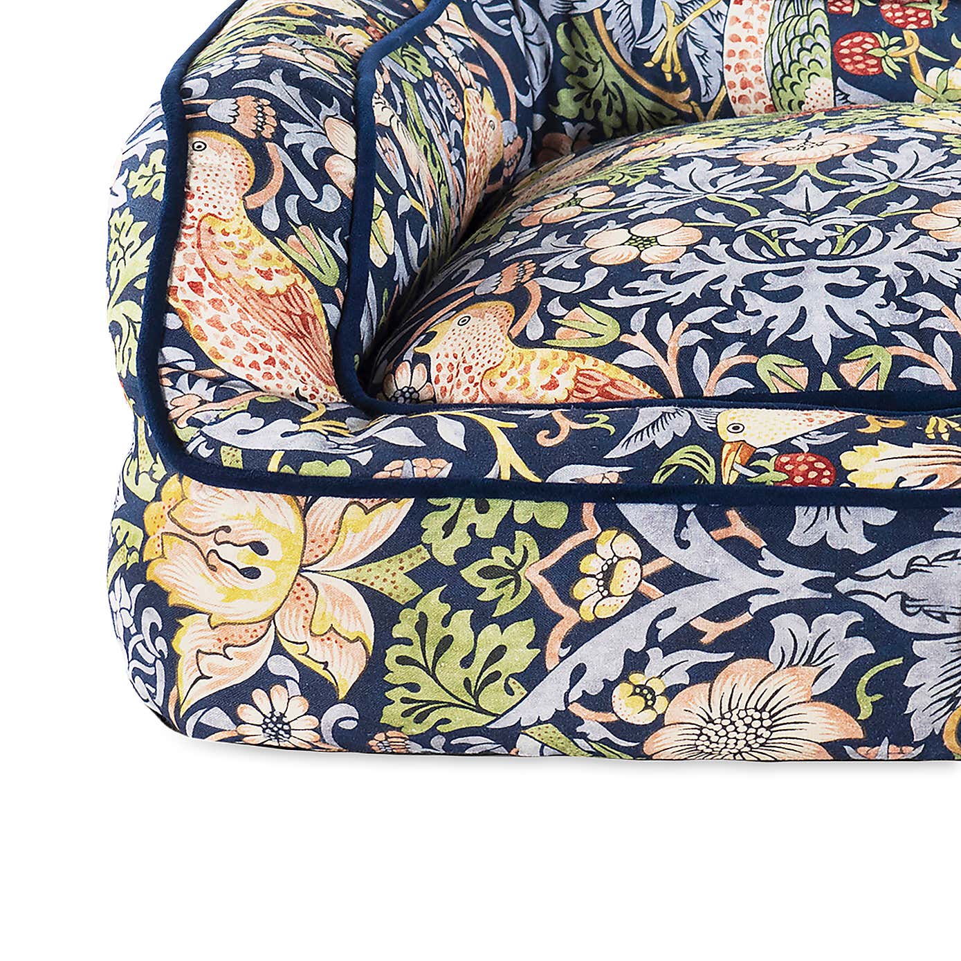 Morris & Co Strawberry Thief Sofa Dog Bed