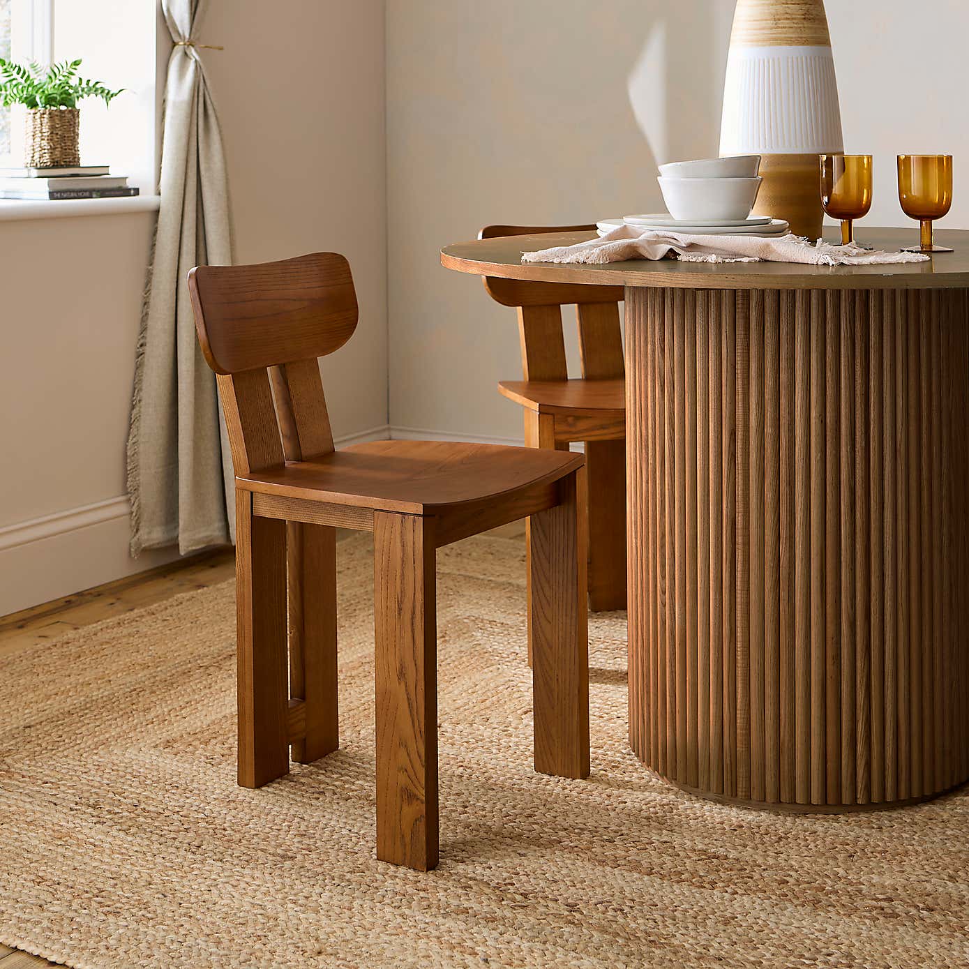 Cairo Stained Ash Dining Chair
