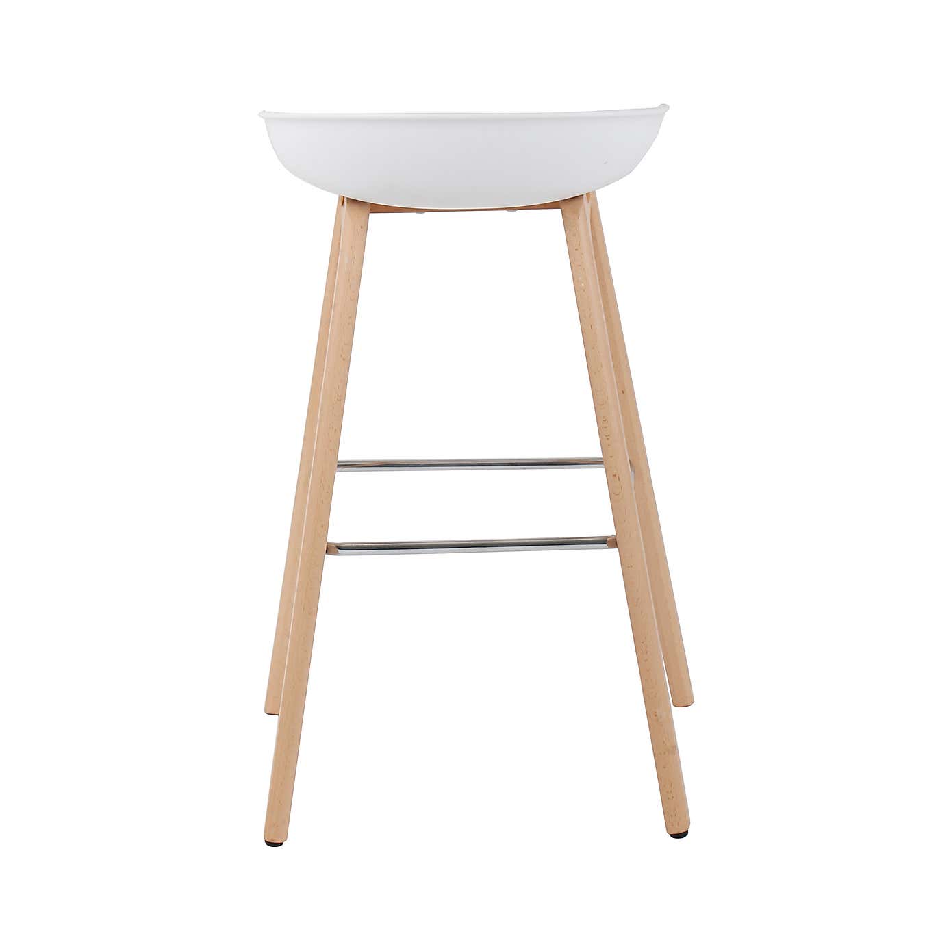 Erik White Bar Stool