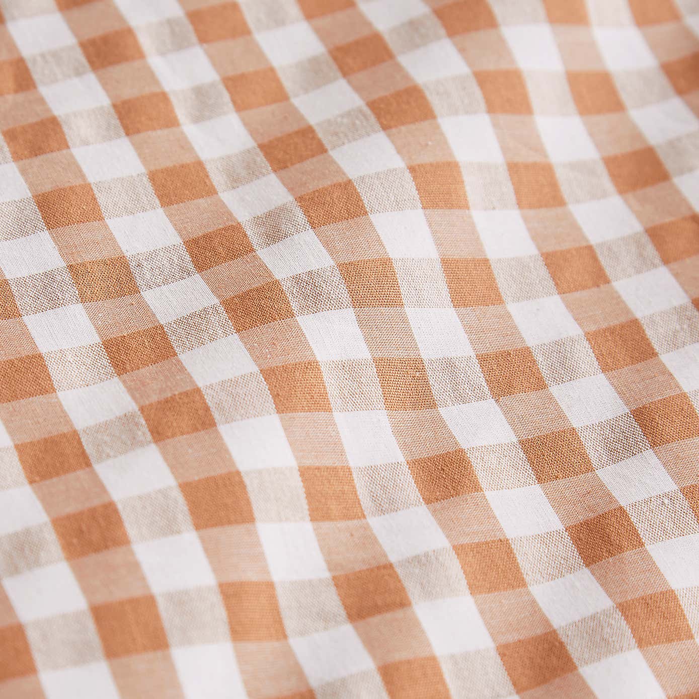 Portloe Woven Gingham Duvet Cover & Pillowcase Set