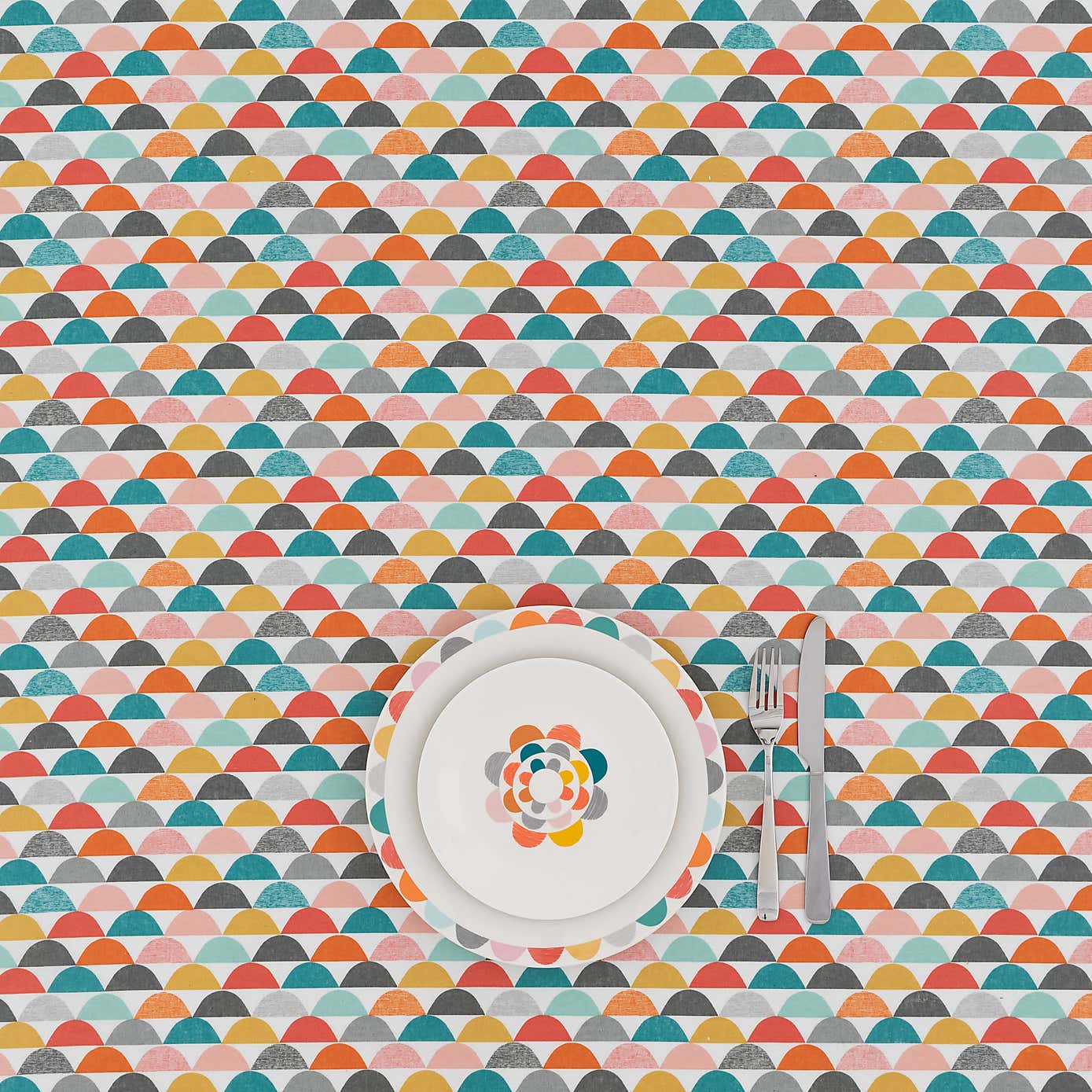 By the Metre Elements Skandi PVC Ochre