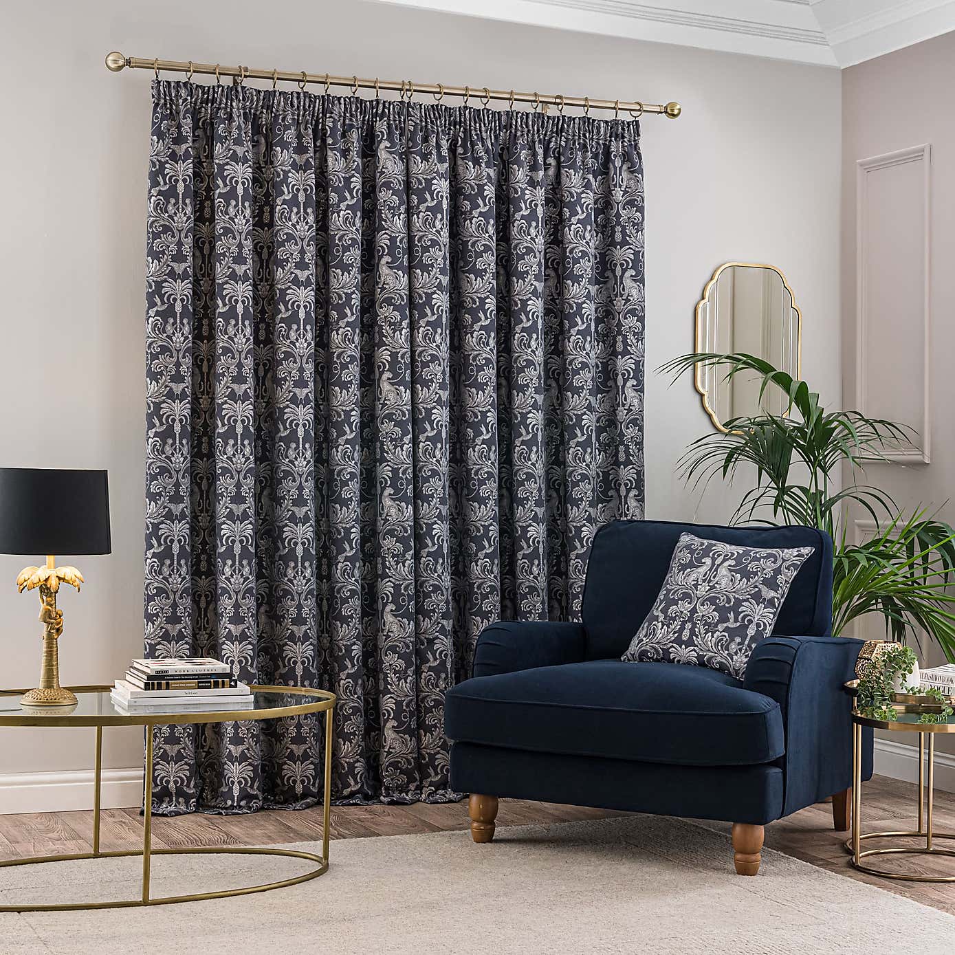 Zanzibar Pencil Pleat Curtains