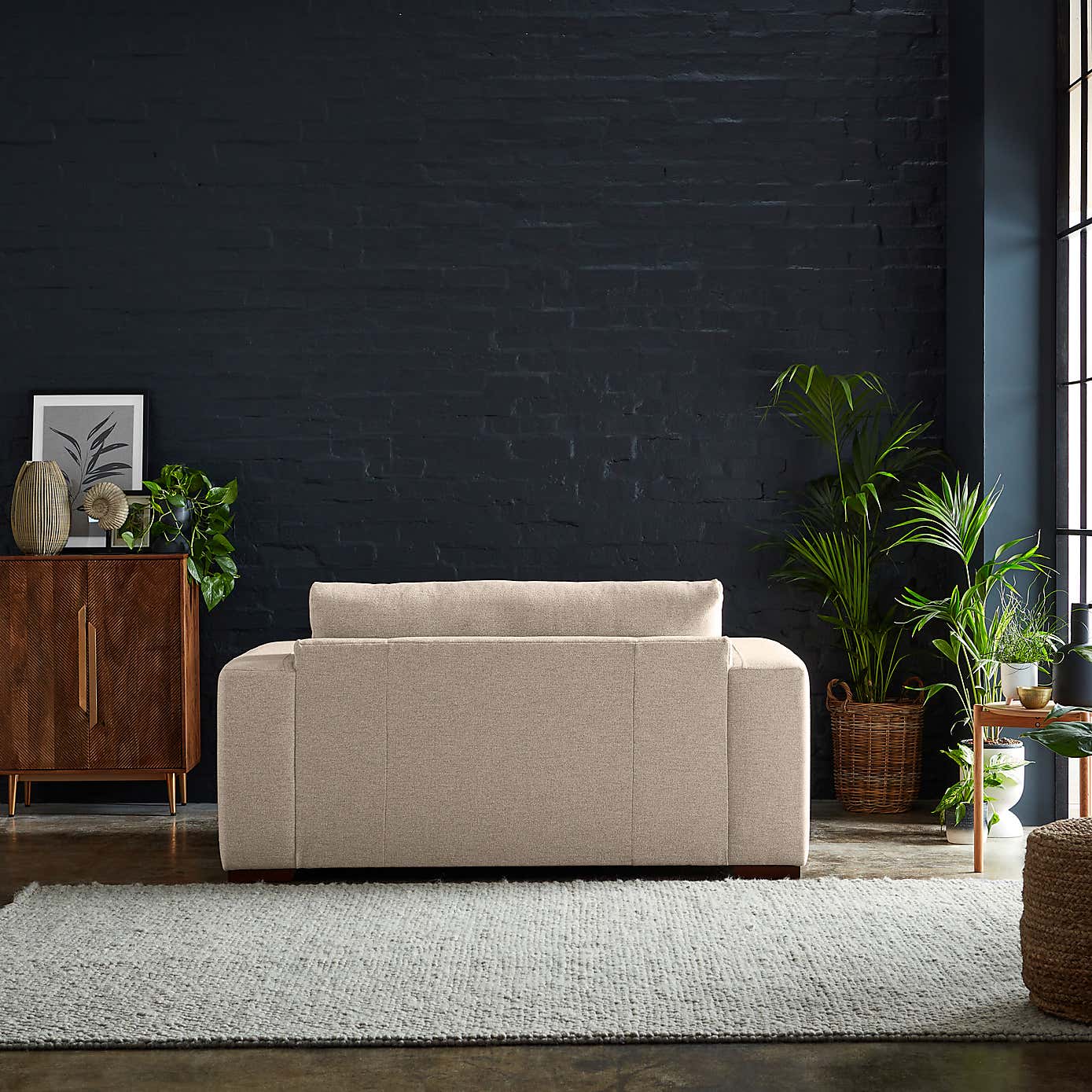 Clayton Cosy Weave 2 Seater Sofa