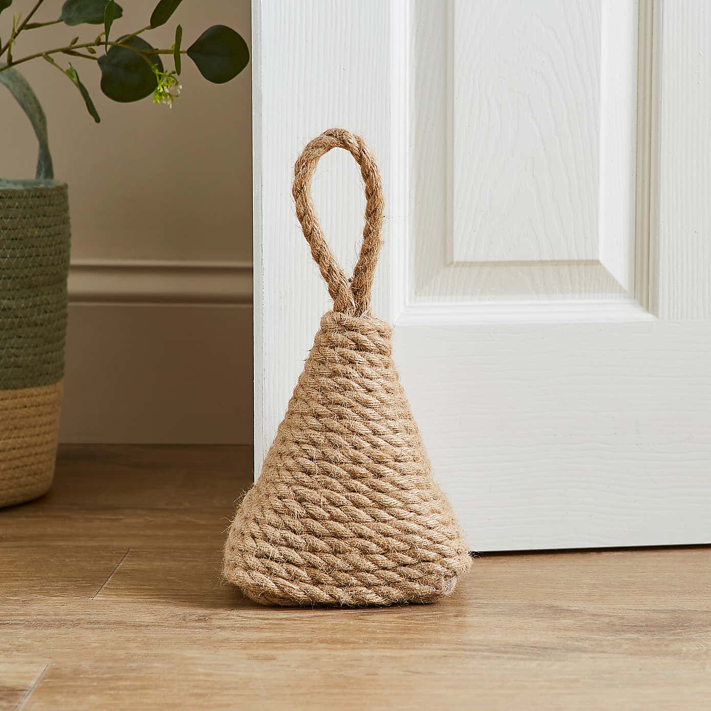 Triangular Jute Doorstop