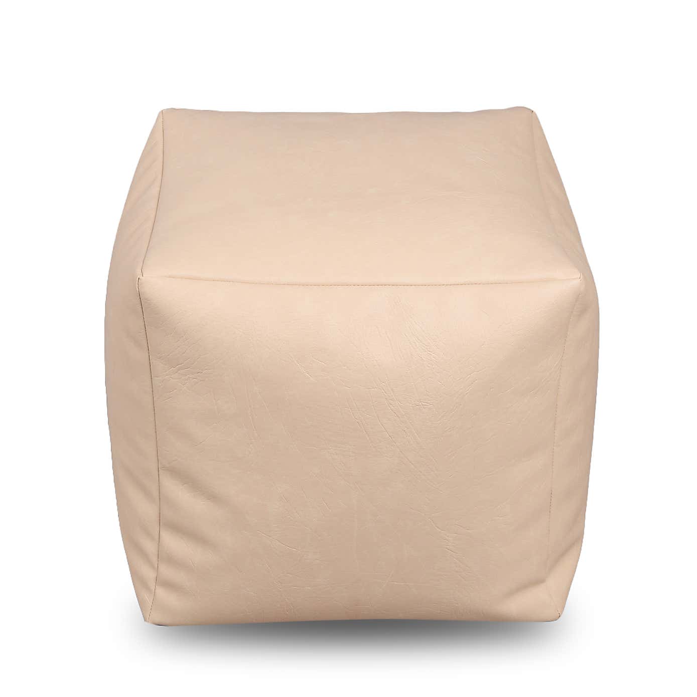 Kaikoo Faux Leather Beanbag Cube