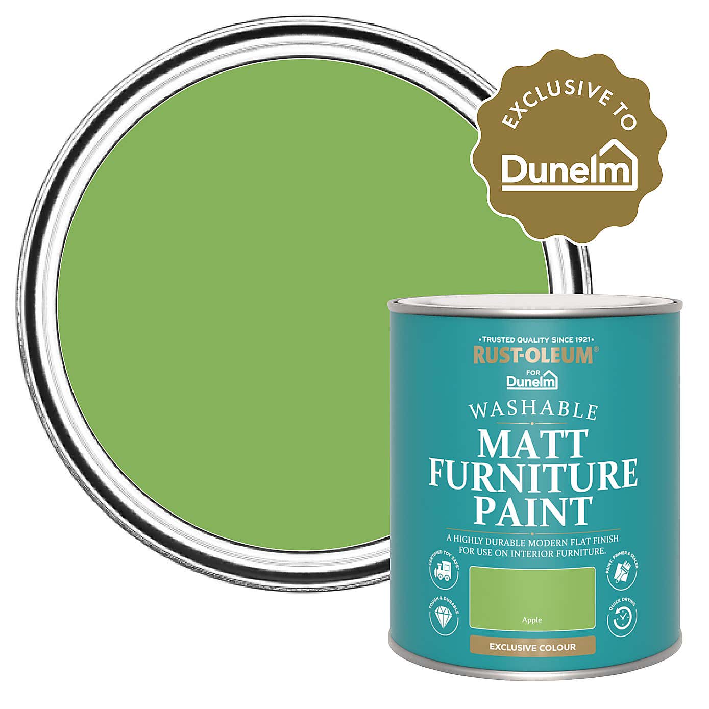 Rust-Oleum Apple Matt Furniture Paint