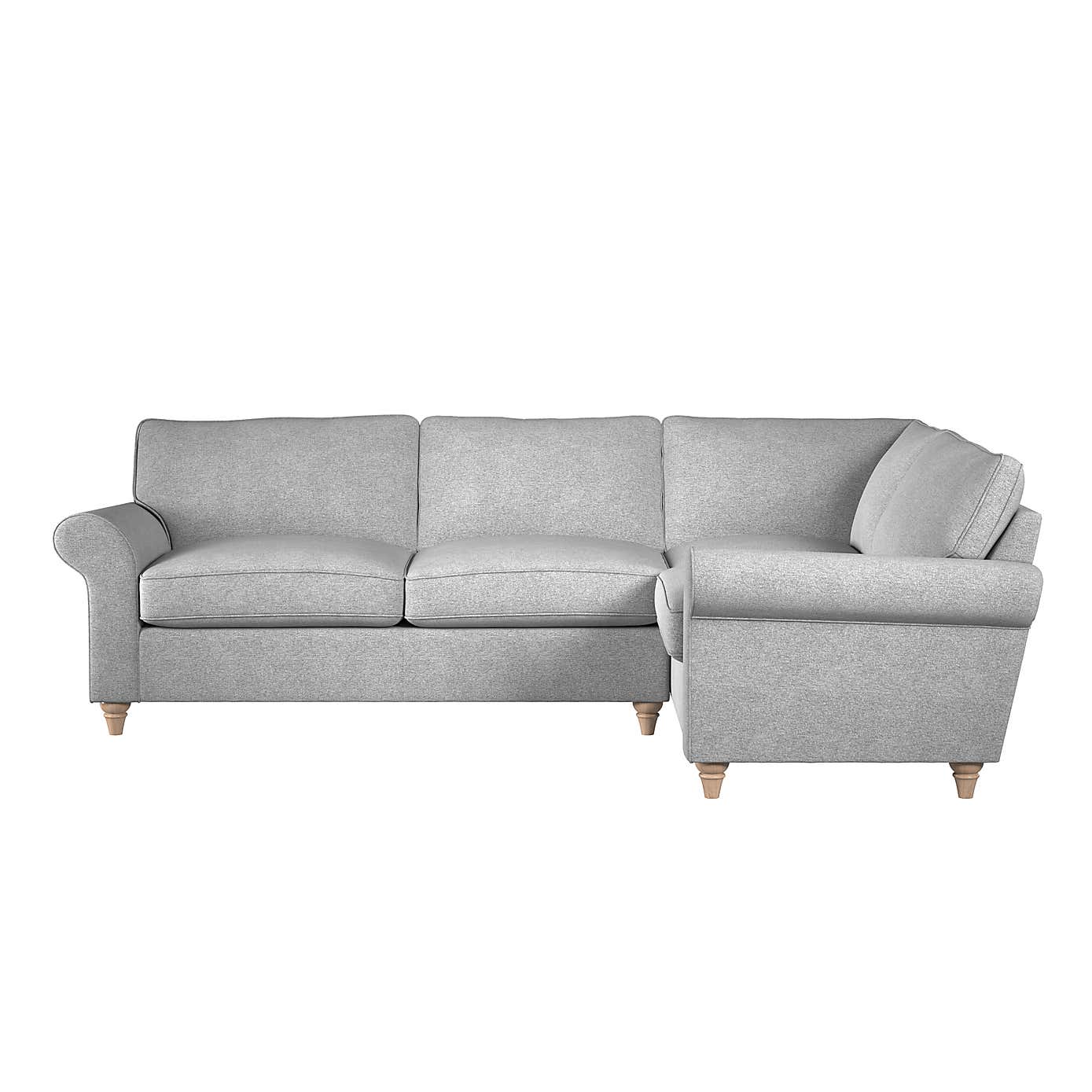 Rosa Chenille Large Corner Sofa