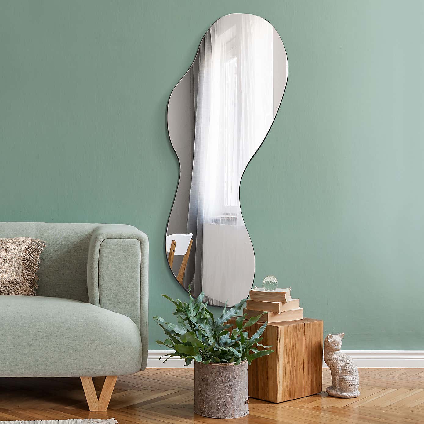 Lacuna Pond Full Length Wall Mirror