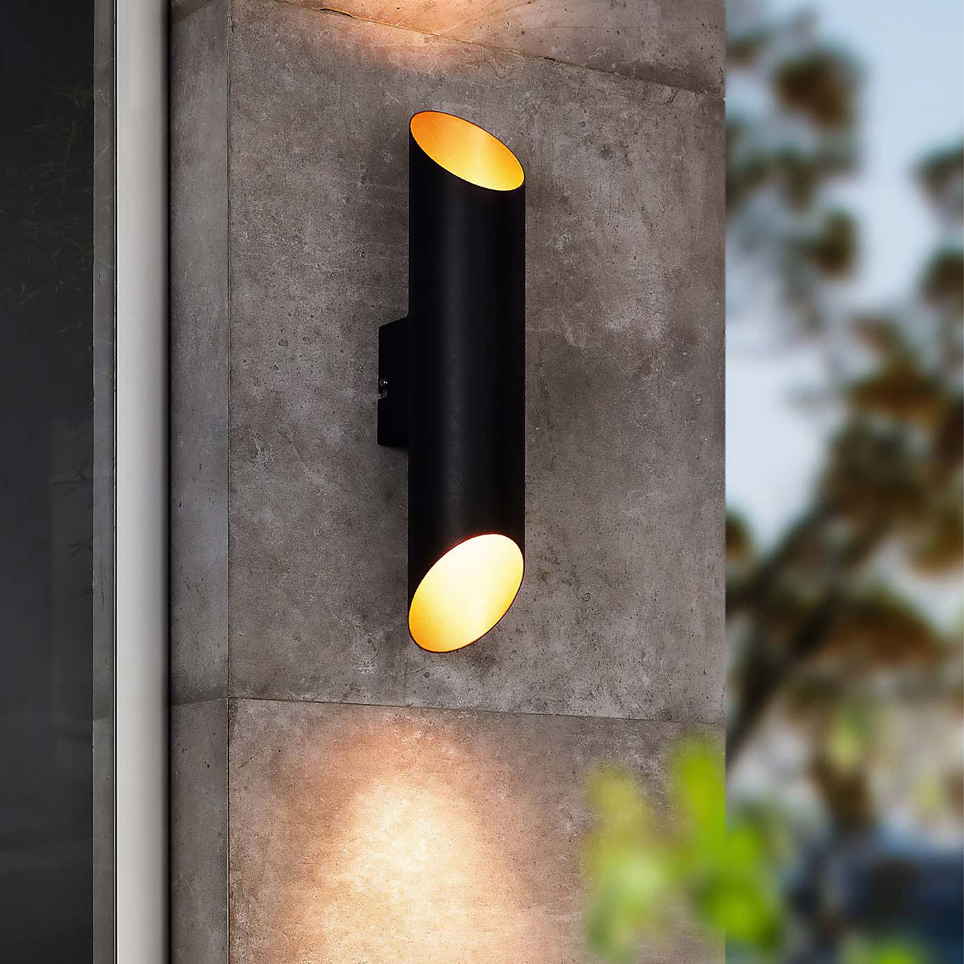 EGLO Agolada 2 Light LED Outdoor Wall Light