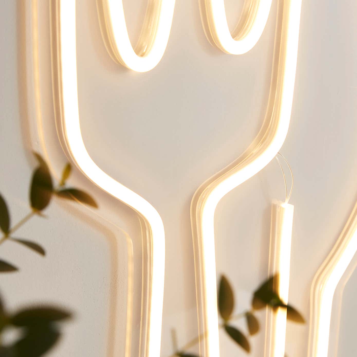 Knife & Fork Neon Sign
