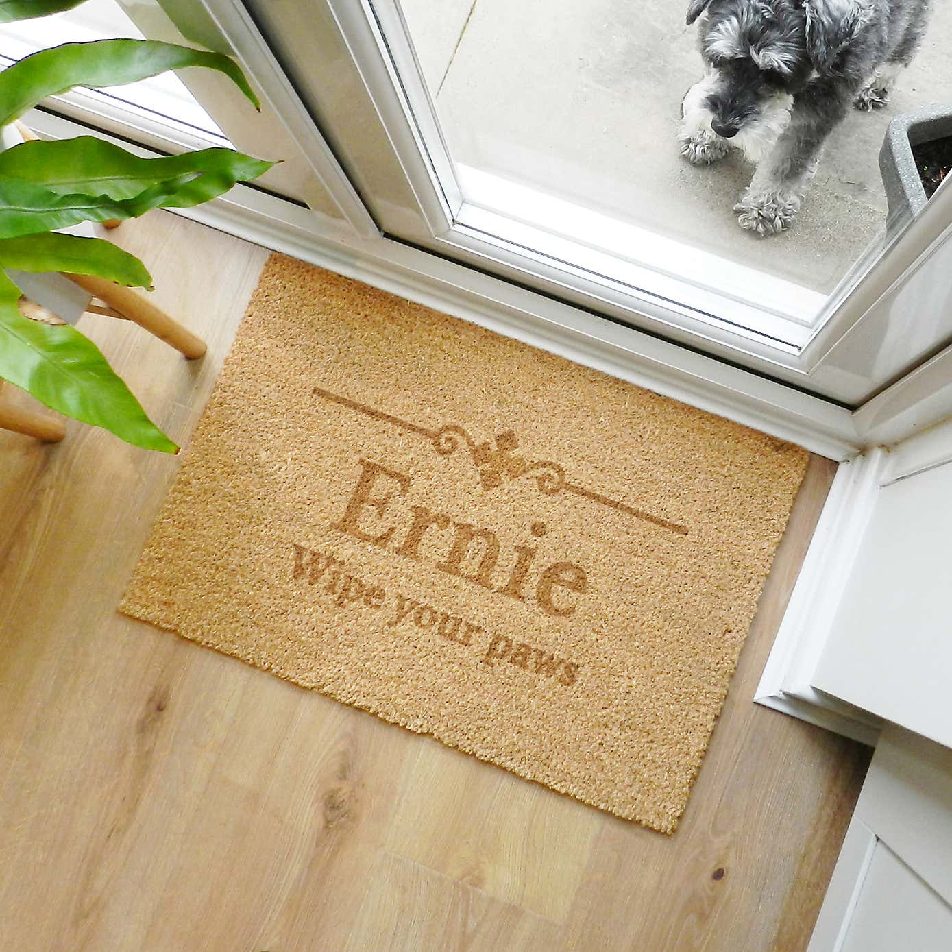 Personalised Rectangle Name or Number Doormat