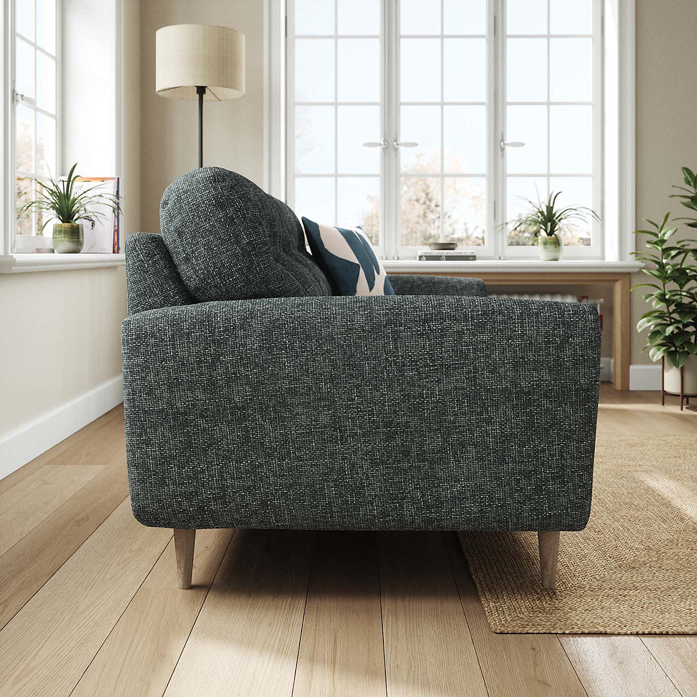 Sven Chunky Chenille 2 Seater Sofa