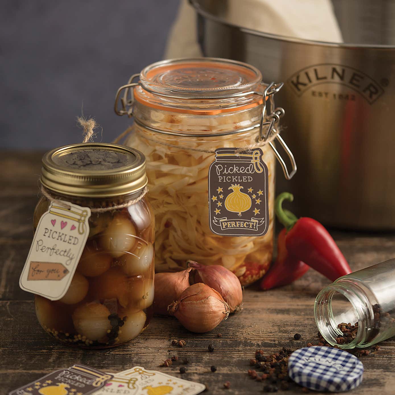 Kilner 1 Litre Round Clip Top Jar