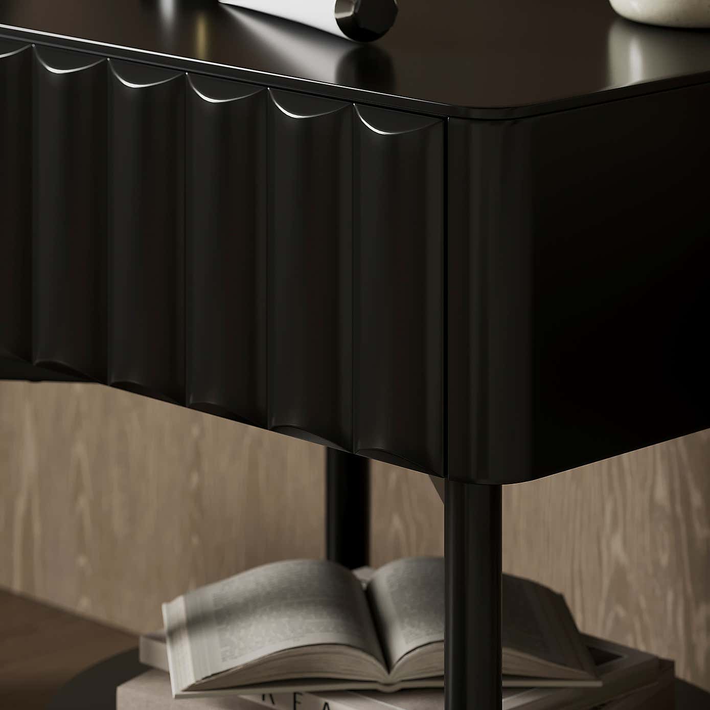 Alita 1 Drawer Bedside Table